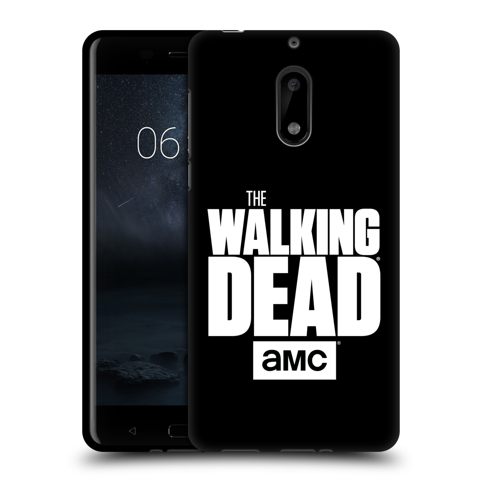 AMC THE WALKING DEAD LOGO BLACK SOFT GEL CASE FOR MICROSOFT NOKIA PHONES - Picture 8 of 19