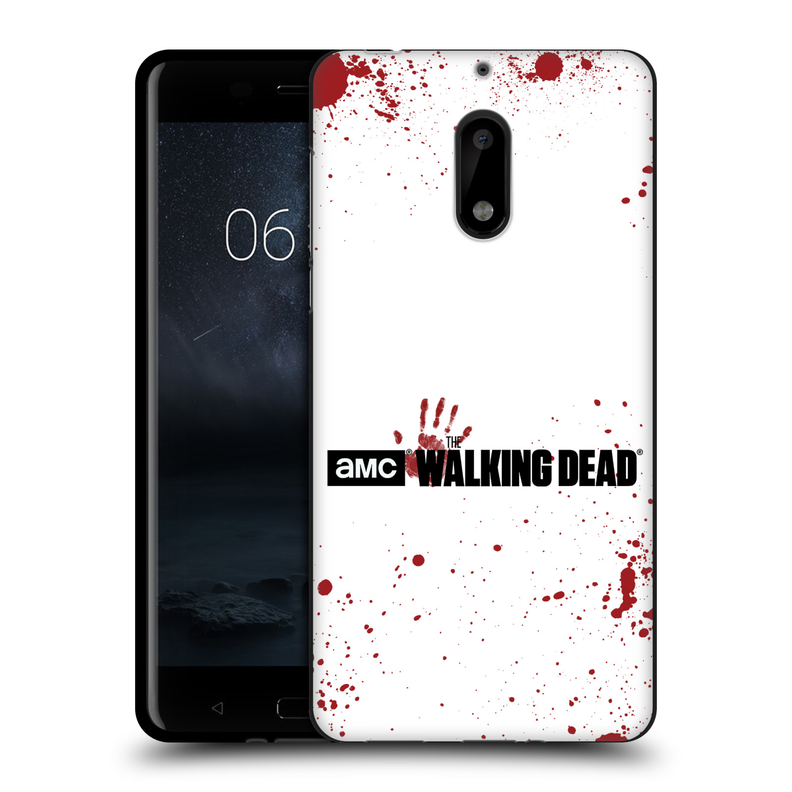 AMC THE WALKING DEAD LOGO BLACK SOFT GEL CASE FOR MICROSOFT NOKIA PHONES - Picture 10 of 19