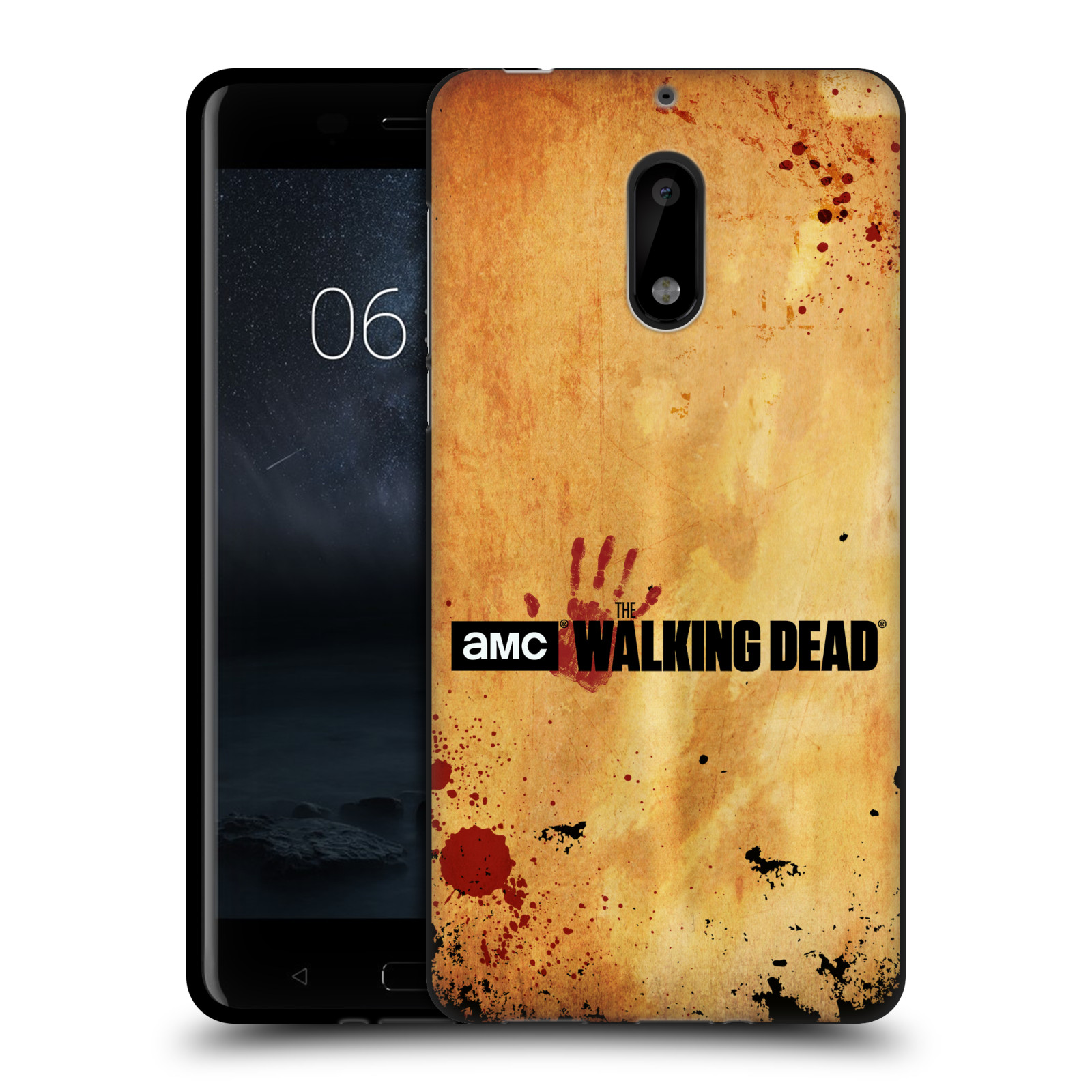AMC THE WALKING DEAD LOGO BLACK SOFT GEL CASE FOR MICROSOFT NOKIA PHONES - Picture 12 of 19