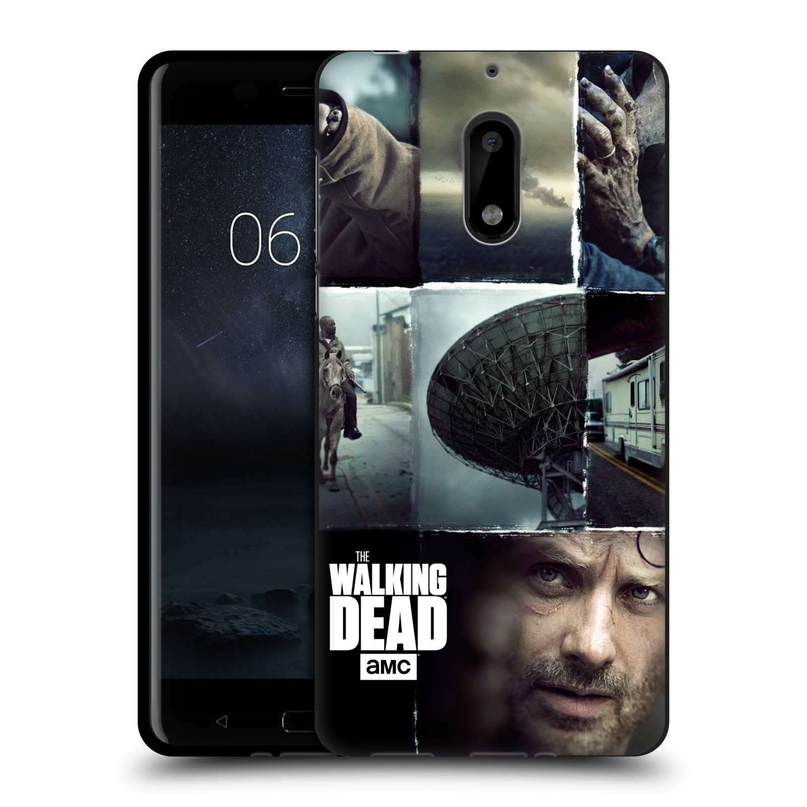 AMC THE WALKING DEAD LOGO BLACK SOFT GEL CASE FOR MICROSOFT NOKIA PHONES - Picture 14 of 19