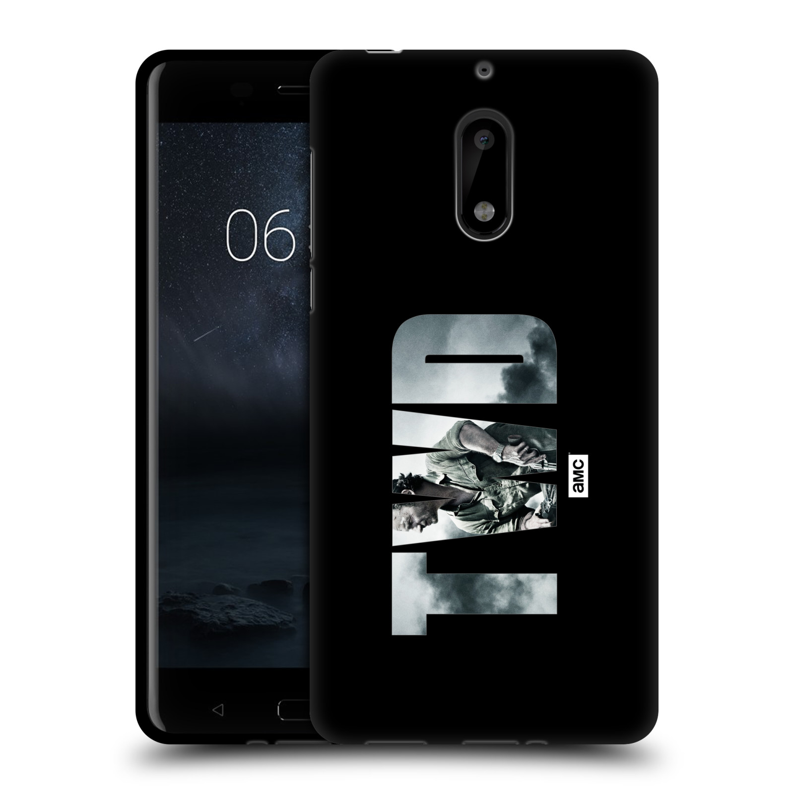 AMC THE WALKING DEAD LOGO BLACK SOFT GEL CASE FOR MICROSOFT NOKIA PHONES - Picture 15 of 19