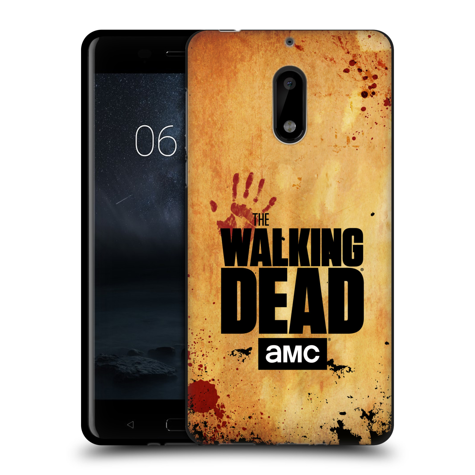 AMC THE WALKING DEAD LOGO BLACK SOFT GEL CASE FOR MICROSOFT NOKIA PHONES - Picture 17 of 19