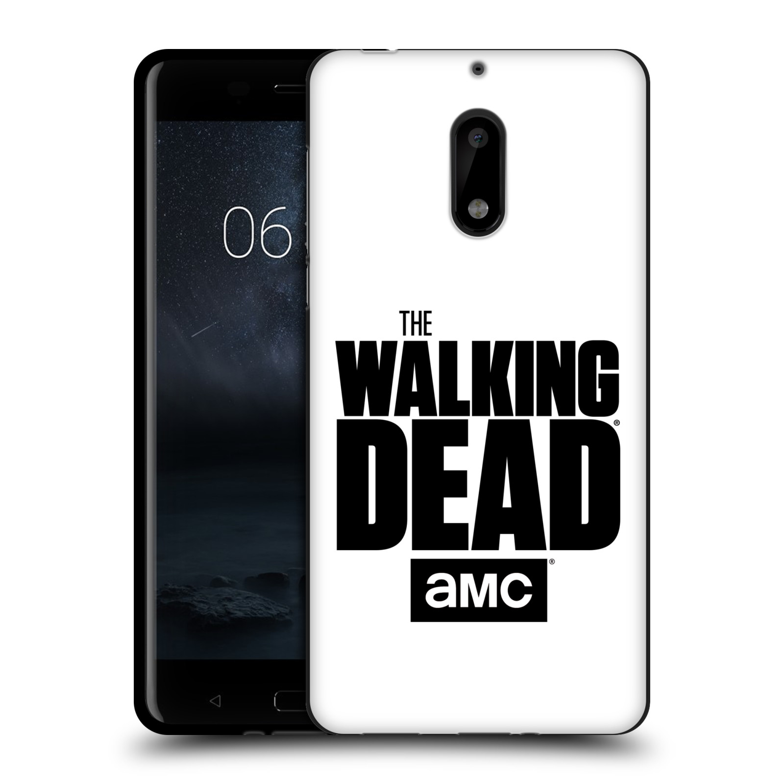 AMC THE WALKING DEAD LOGO BLACK SOFT GEL CASE FOR MICROSOFT NOKIA PHONES - Picture 19 of 19