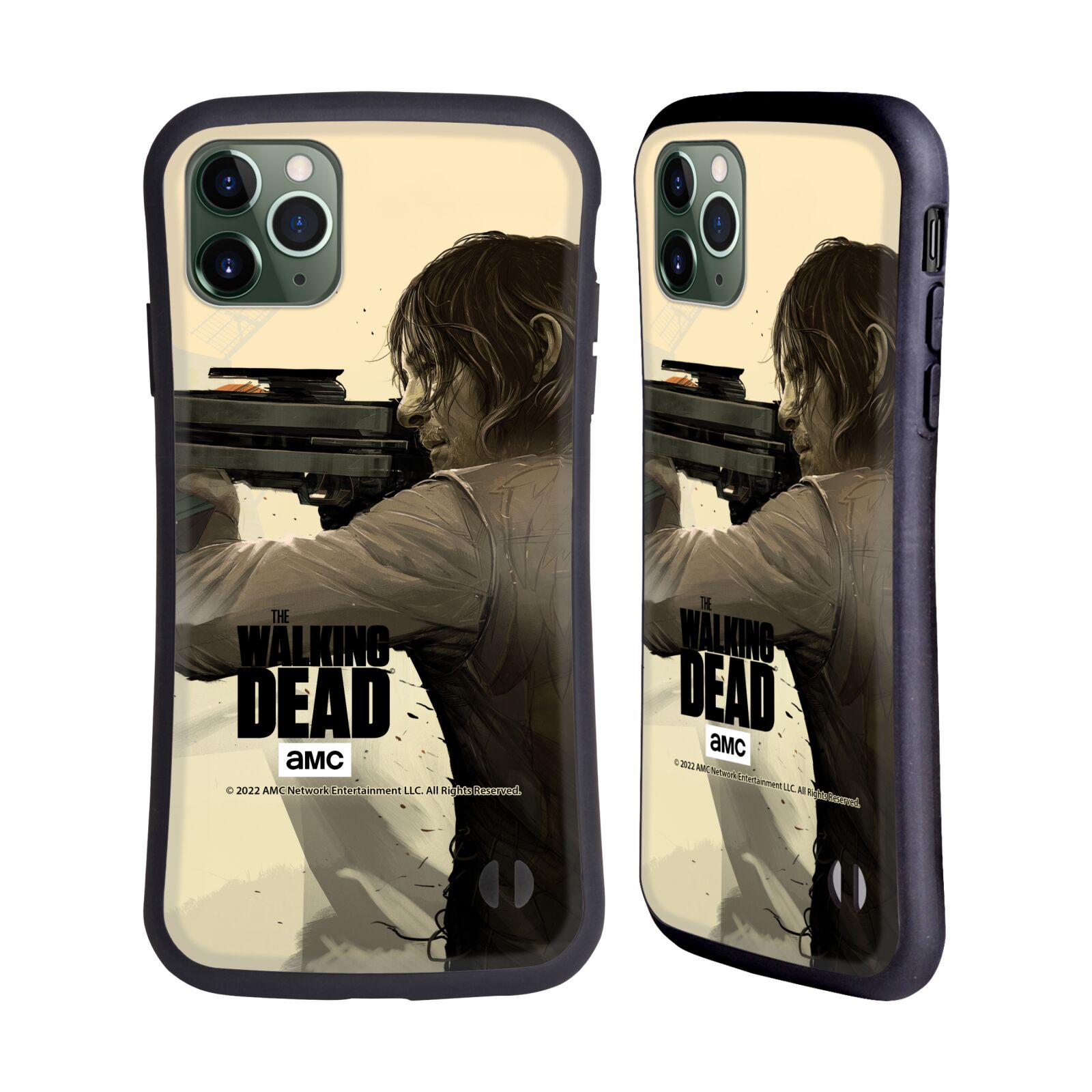 AMC THE WALKING DEAD SEASON 11 KEY ART HYBRID CASE FOR APPLE iPHONES PHONES