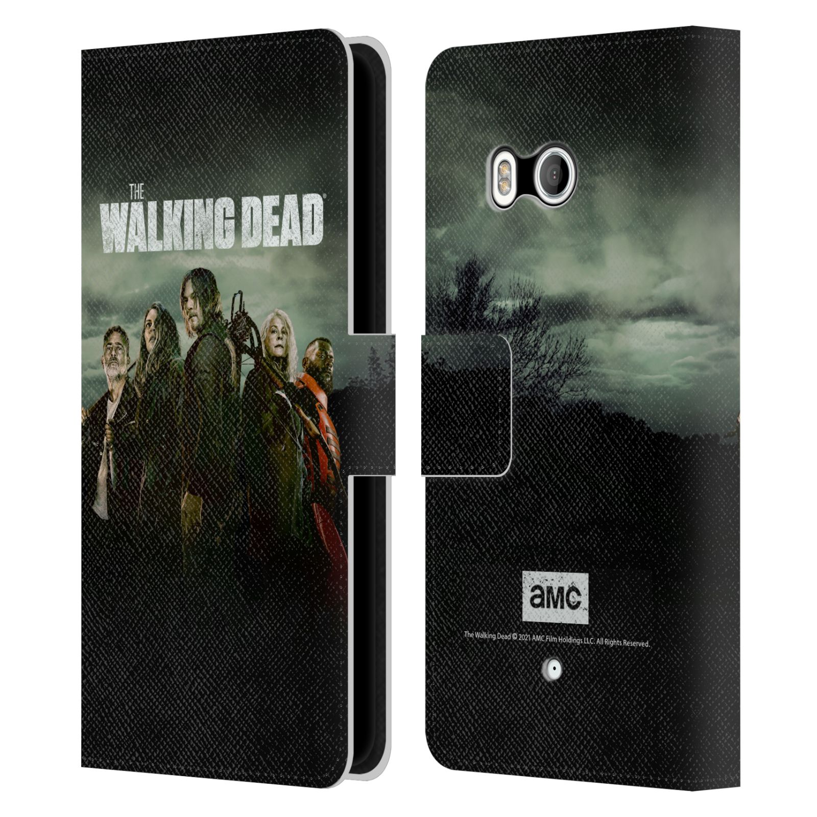 AMC THE WALKING DEAD SEASON 11 KEY ART LEATHER BOOK WALLET CASE FOR HTC PHONES 1 - Picture 7 of 7