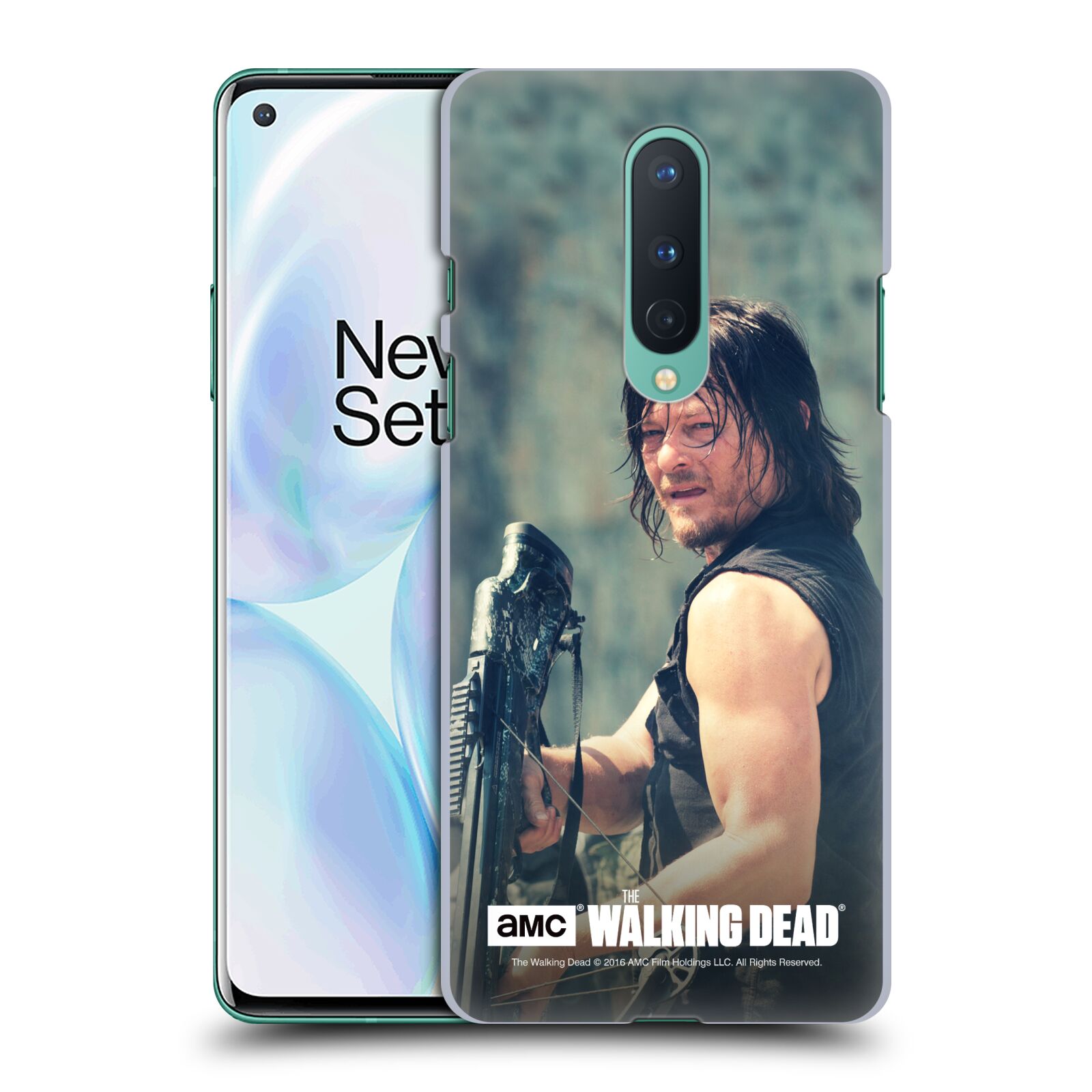 OFFICIAL AMC THE WALKING DEAD DARYL DIXON BACK CASE FOR OPPO PHONES
