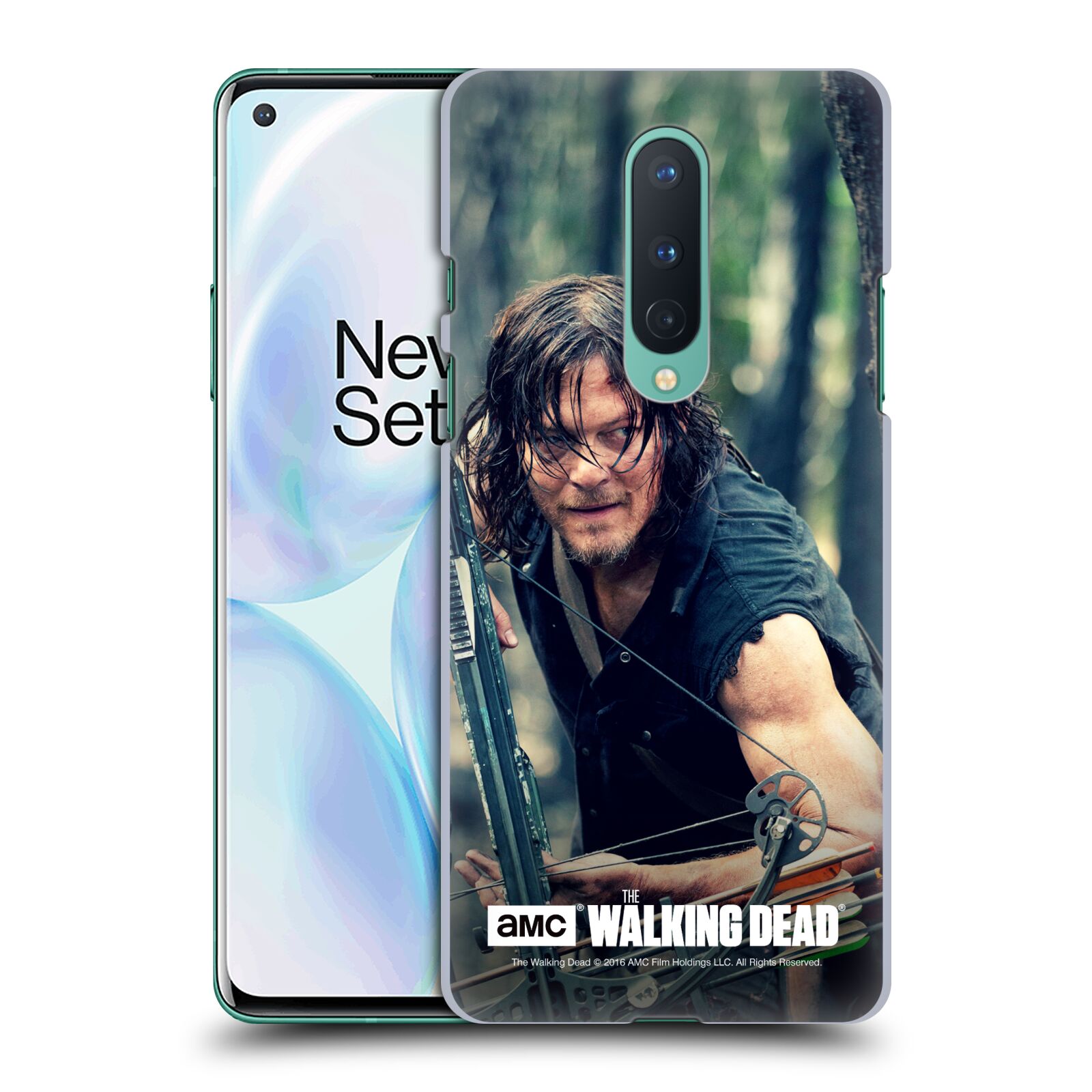OFFICIAL AMC THE WALKING DEAD DARYL DIXON BACK CASE FOR OPPO PHONES