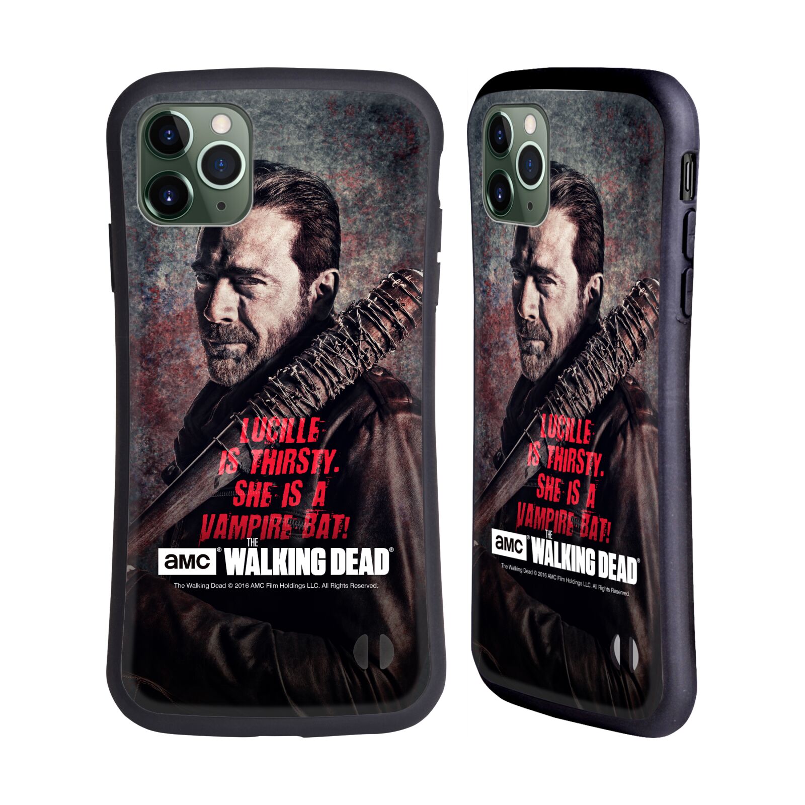 OFFICIAL AMC THE WALKING DEAD NEGAN HYBRID CASE FOR APPLE iPHONES PHONES - Picture 12 of 12