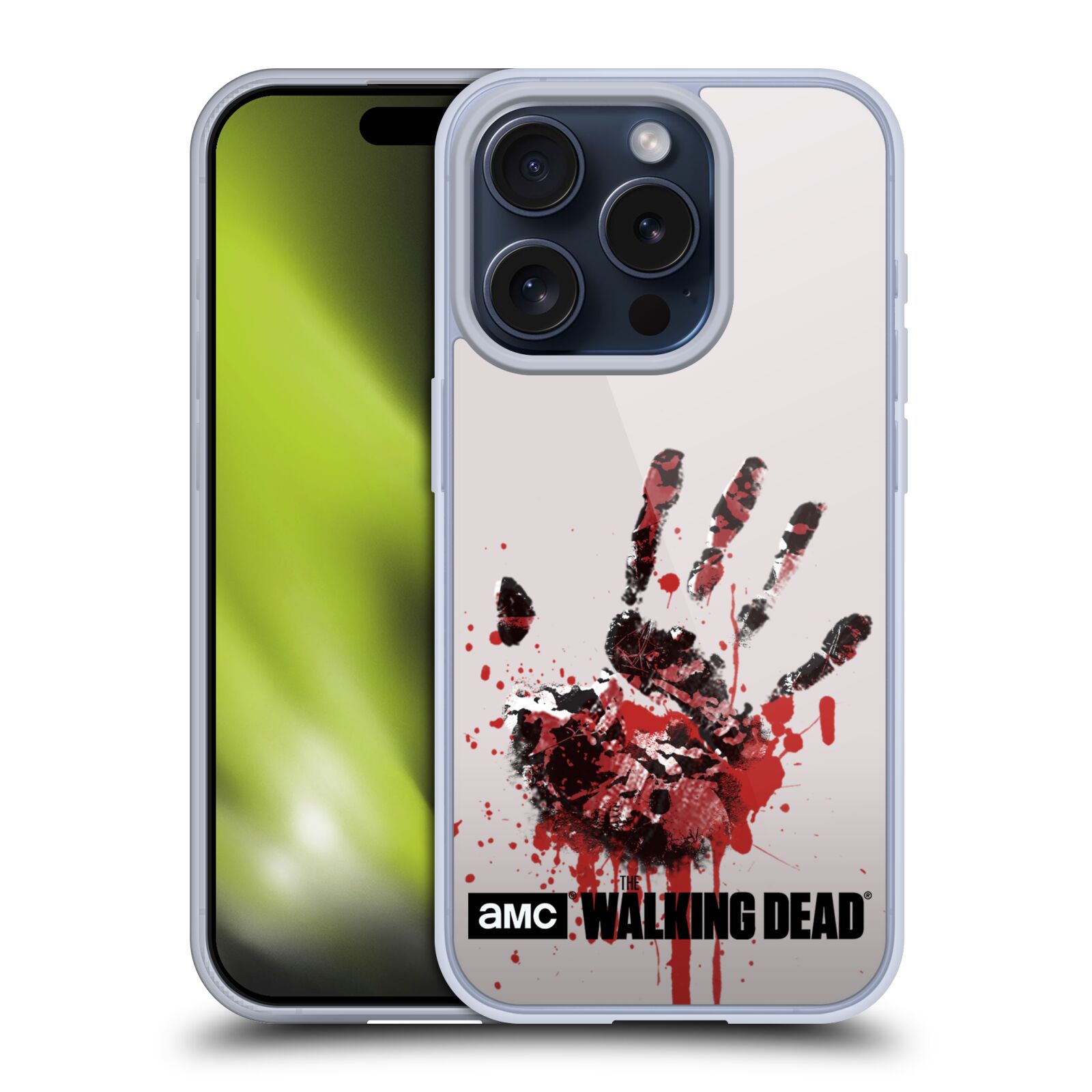 OFFICIAL AMC THE WALKING DEAD SILHOUETTES SOFT GEL CASE FOR APPLE iPHONE PHONES - Picture 10 of 15