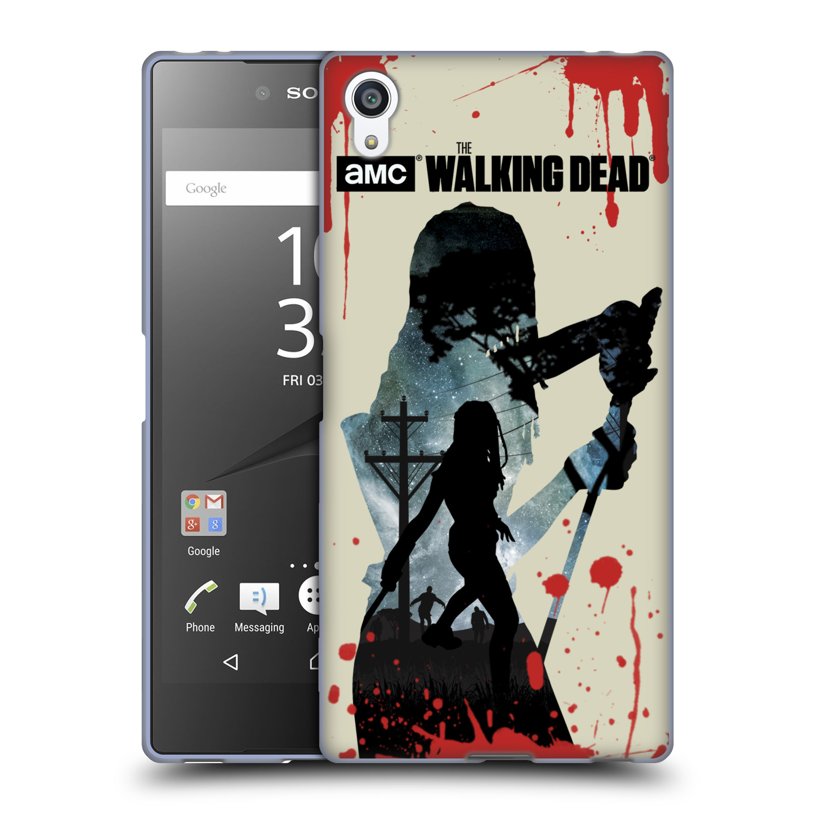OFFICIAL AMC THE WALKING DEAD SILHOUETTES GEL CASE FOR SONY PHONES 2 - Picture 11 of 15