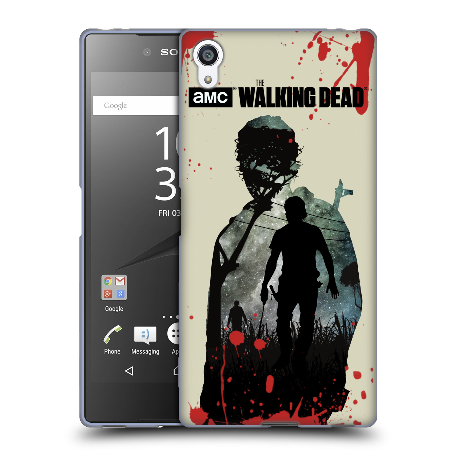 OFFICIAL AMC THE WALKING DEAD SILHOUETTES GEL CASE FOR SONY PHONES 2 - Picture 12 of 15