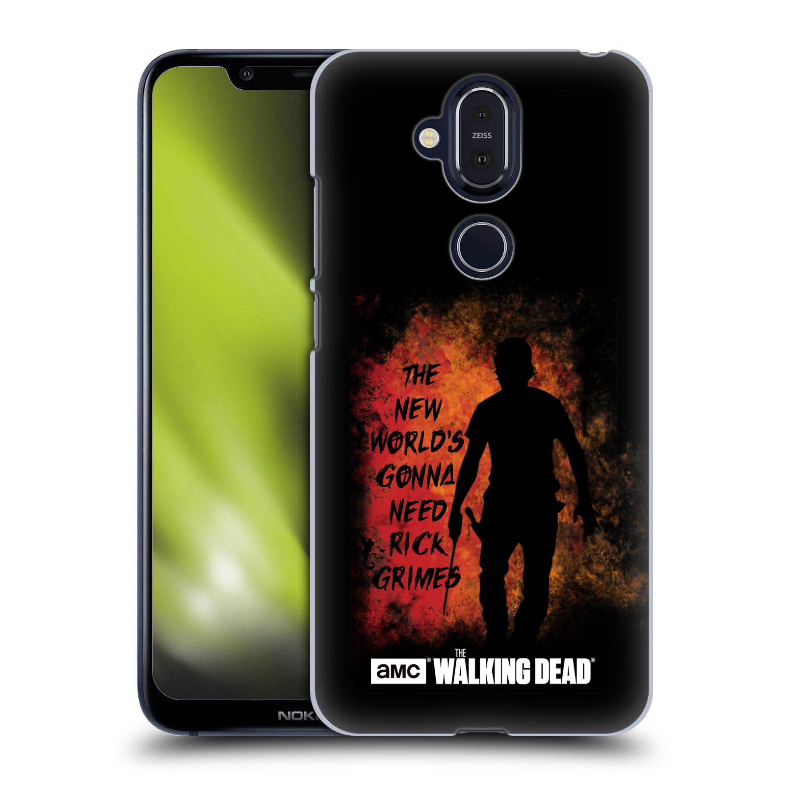 OFFICIAL AMC THE WALKING DEAD TYPOGRAPHY BACK CASE FOR NOKIA PHONES 1