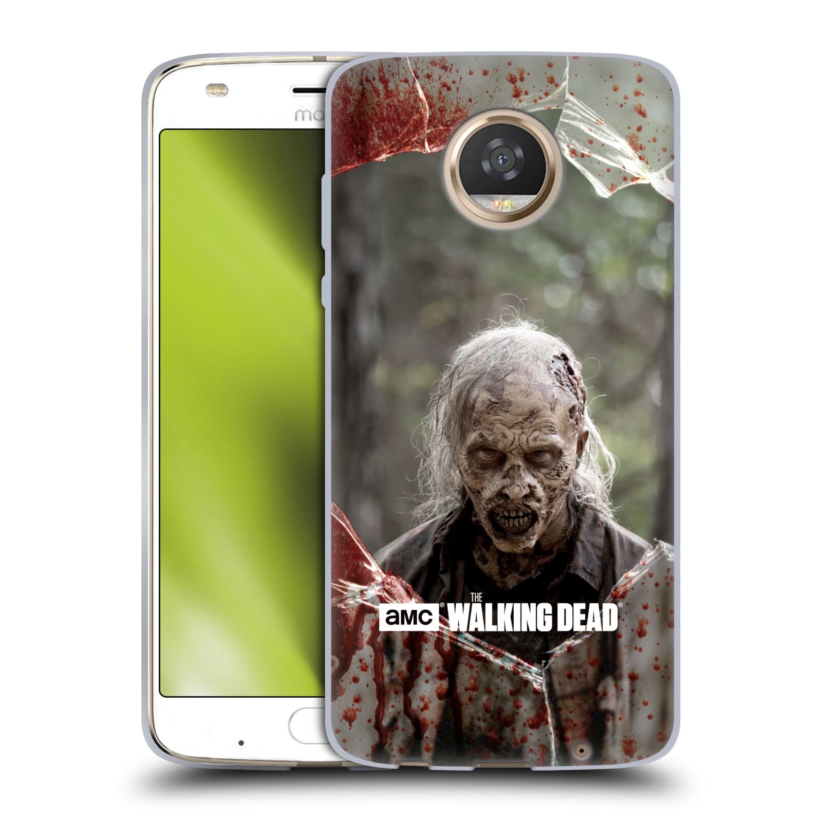 OFFICIAL AMC THE WALKING DEAD WALKERS SOFT GEL CASE FOR MOTOROLA PHONES 2 - Picture 8 of 12