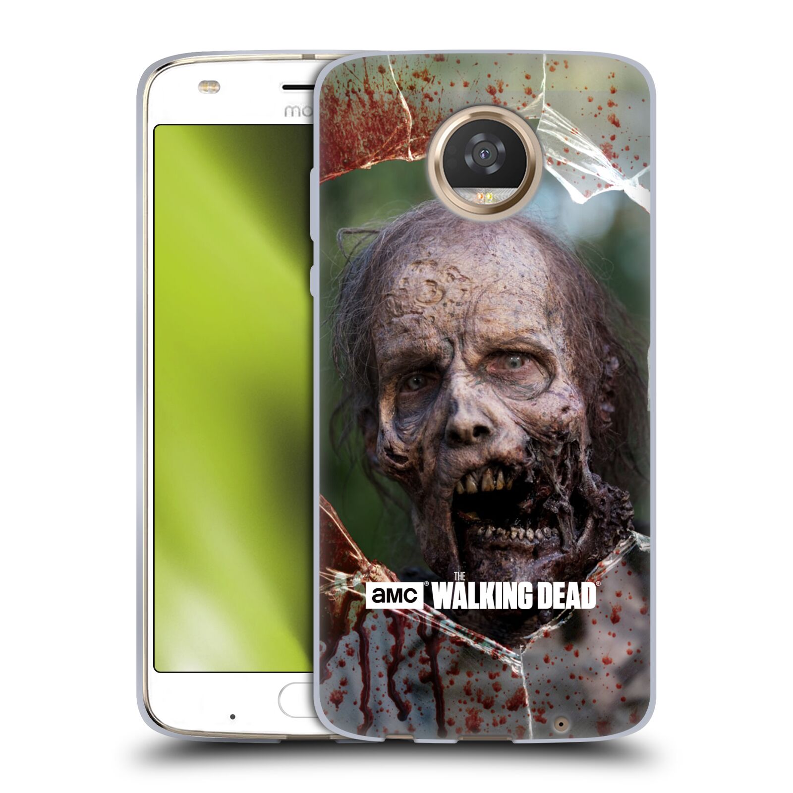 OFFICIAL AMC THE WALKING DEAD WALKERS SOFT GEL CASE FOR MOTOROLA PHONES 2 - Picture 11 of 12