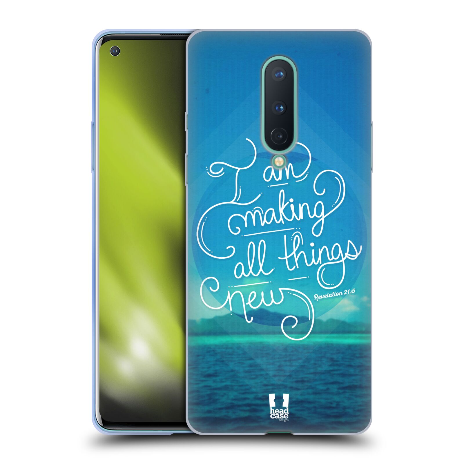 FUNDA HEAD CASE DESIGNS CON DIBUJO DE GEL SUAVE CHRISTIAN TYPO 3 PARA TELÉFONOS GOOGLE ONEPLUS - Imagen 10 de 12
