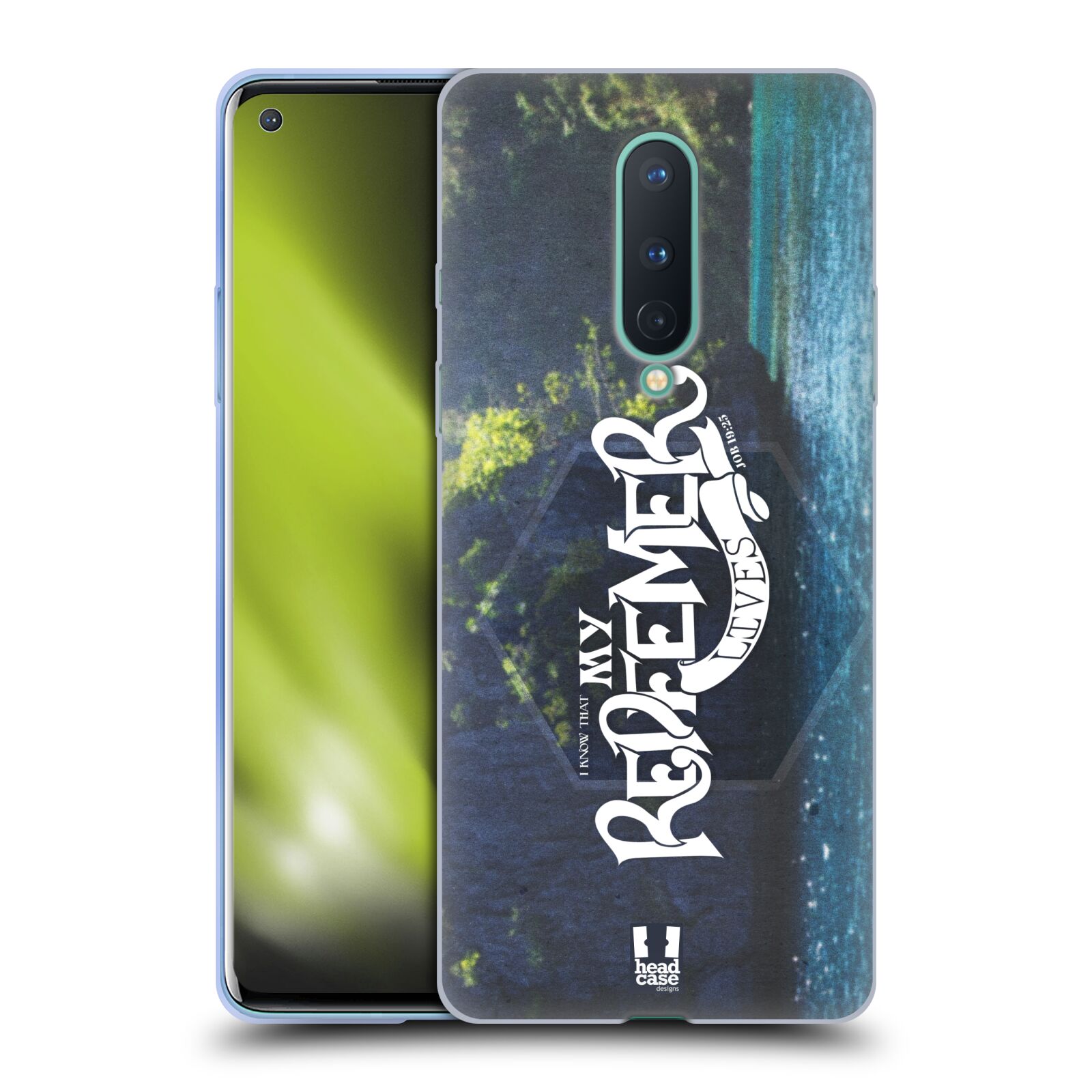 FUNDA HEAD CASE DESIGNS CON DIBUJO DE GEL SUAVE CHRISTIAN TYPO 3 PARA TELÉFONOS GOOGLE ONEPLUS - Imagen 11 de 12