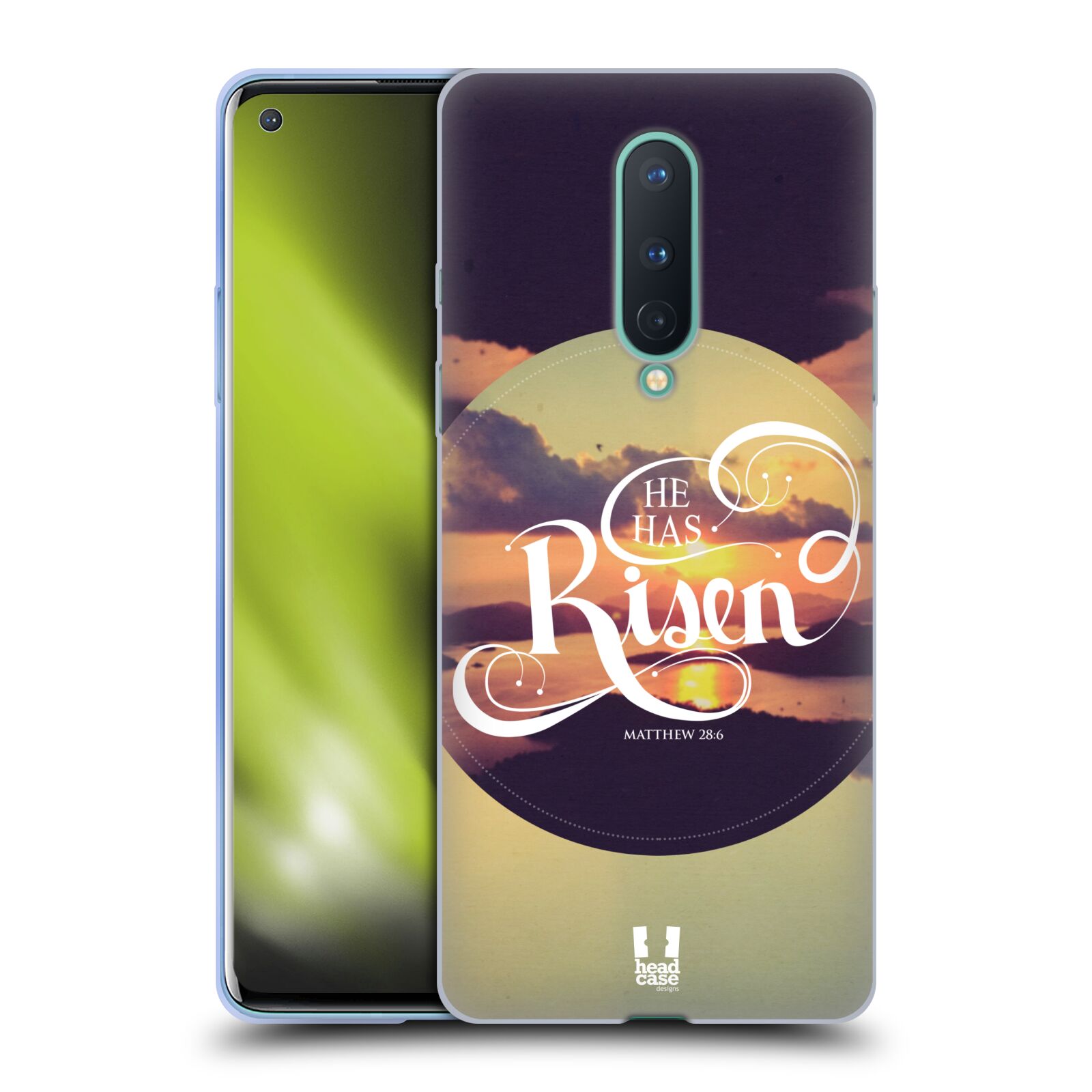 FUNDA HEAD CASE DESIGNS CON DIBUJO DE GEL SUAVE CHRISTIAN TYPO 3 PARA TELÉFONOS GOOGLE ONEPLUS - Imagen 12 de 12