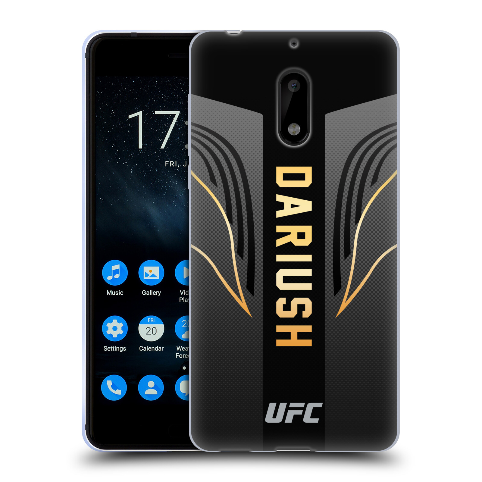 OFFICIAL UFC BENEIL DARIUSH SOFT GEL CASE FOR NOKIA PHONES 1 - 第 9/10 張圖片