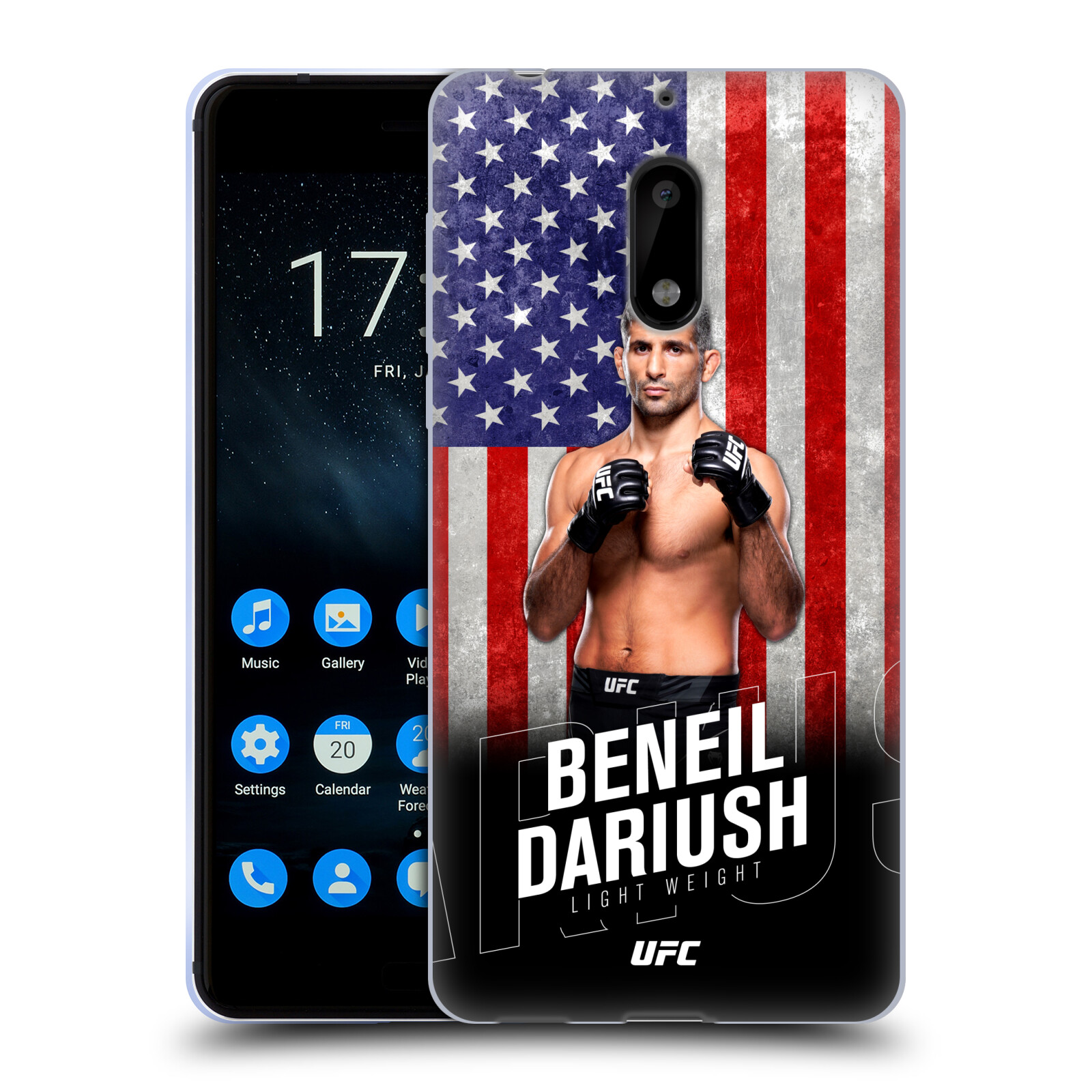 OFFICIAL UFC BENEIL DARIUSH SOFT GEL CASE FOR NOKIA PHONES 1 - 第 10/10 張圖片