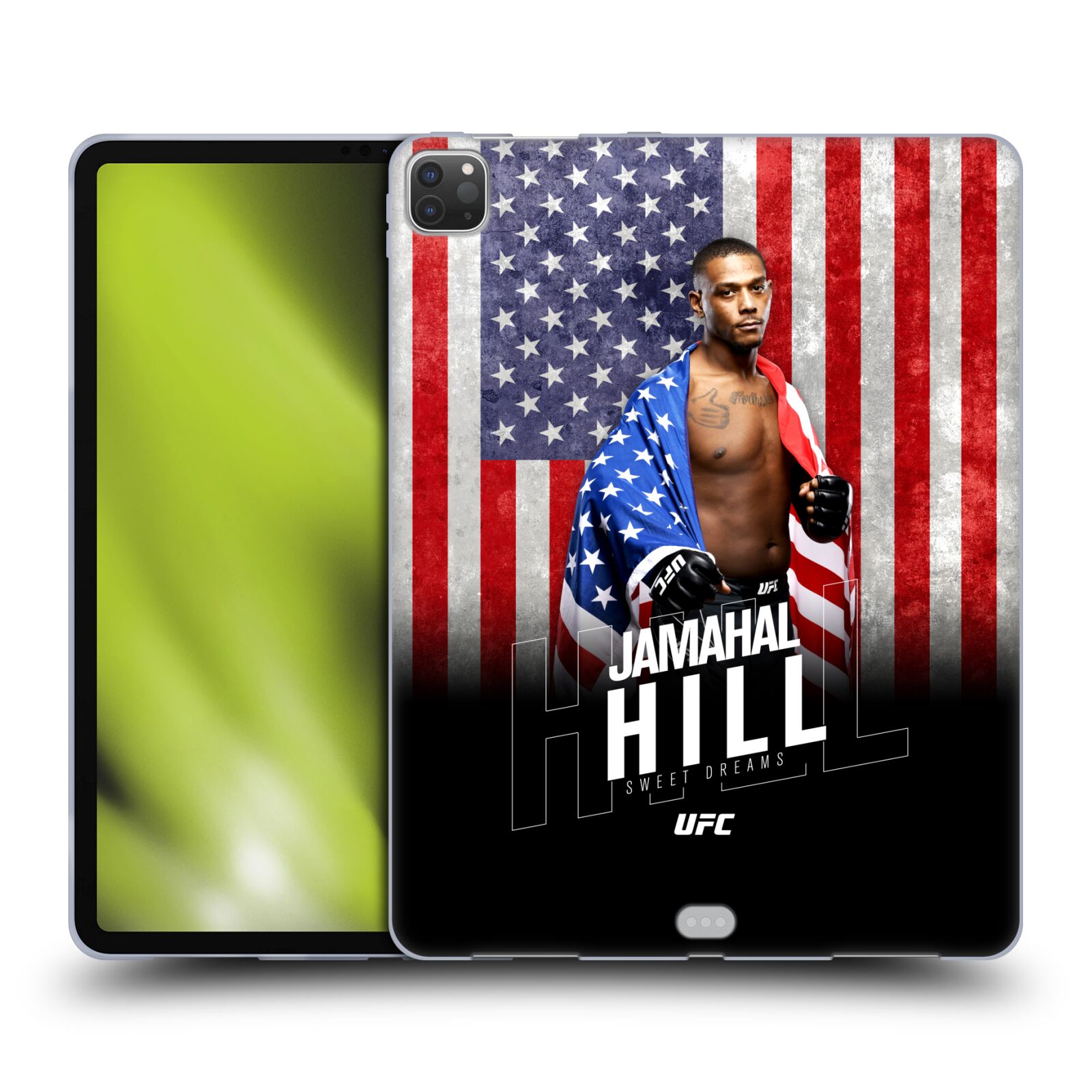 OFFICIAL UFC JAMAHAL HILL SOFT GEL CASE FOR APPLE SAMSUNG KINDLE - Picture 13 of 13