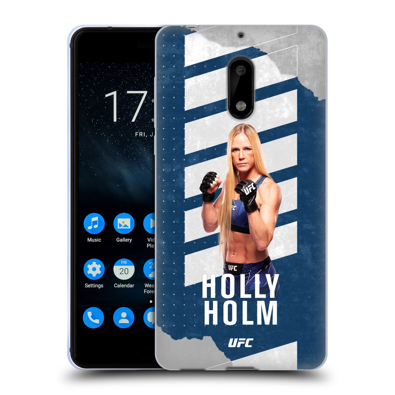 OFFICIAL UFC HOLLY HOLM SOFT GEL CASE FOR NOKIA PHONES 1 - 第 8/10 張圖片