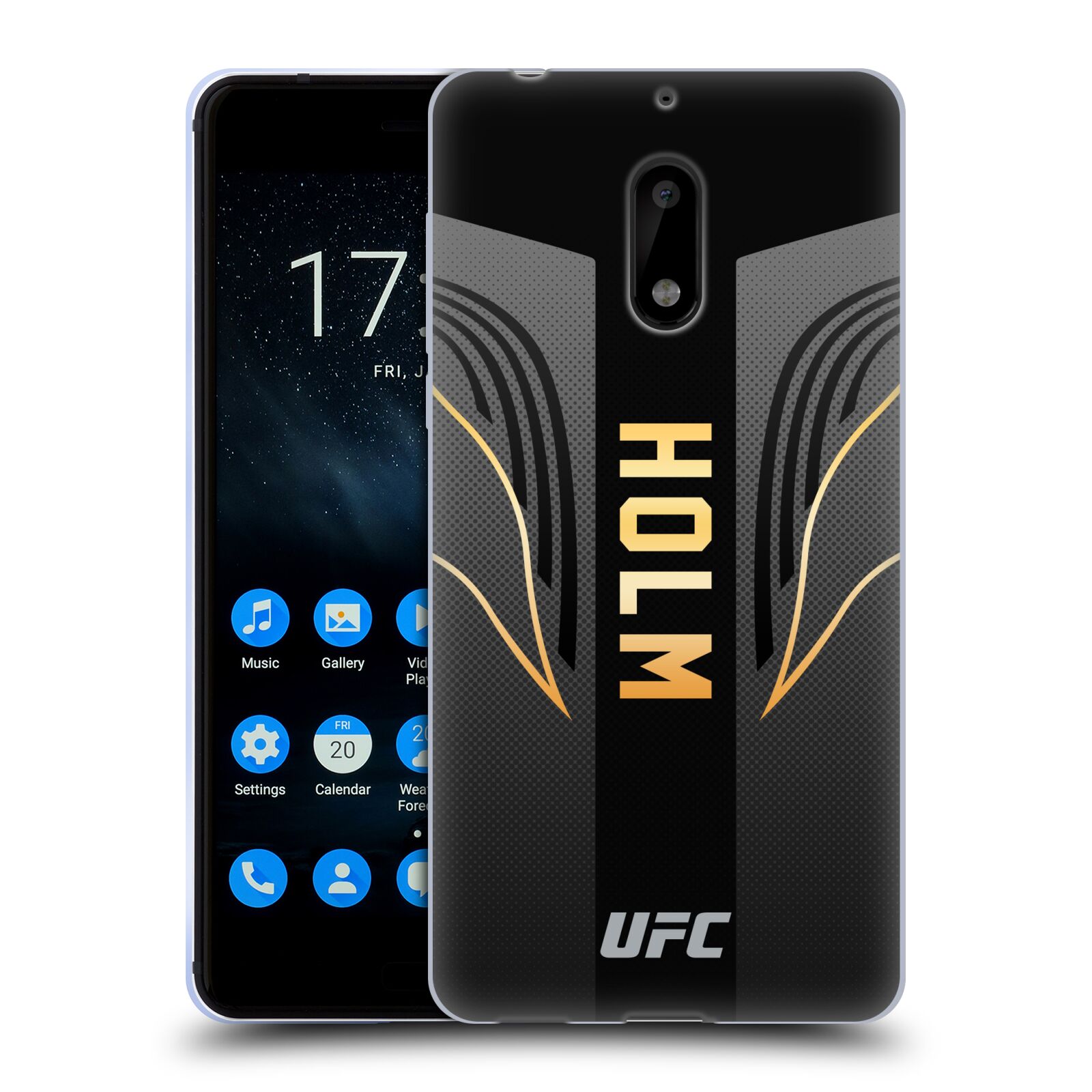 OFFICIAL UFC HOLLY HOLM SOFT GEL CASE FOR NOKIA PHONES 1 - 第 9/10 張圖片