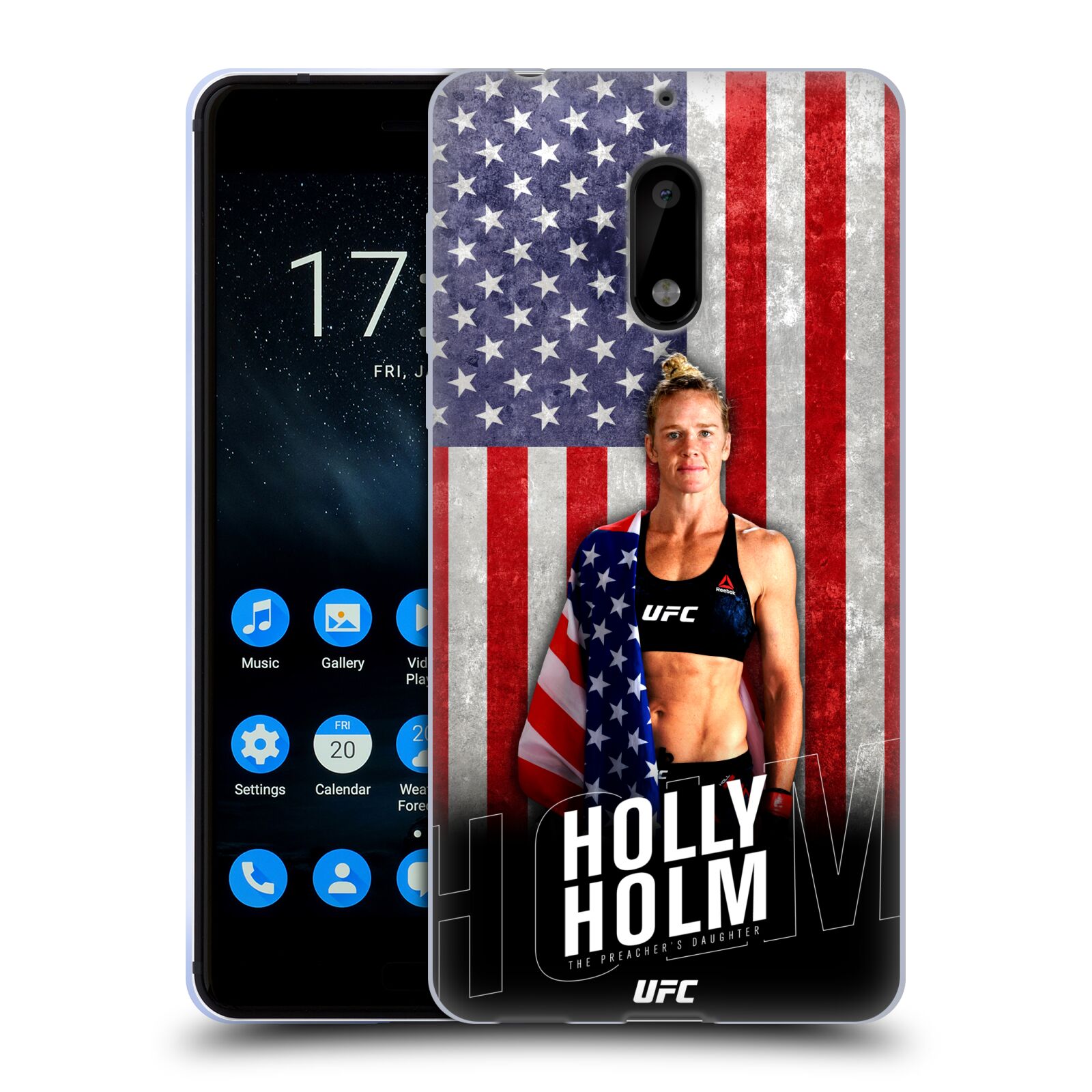 OFFICIAL UFC HOLLY HOLM SOFT GEL CASE FOR NOKIA PHONES 1 - 第 10/10 張圖片