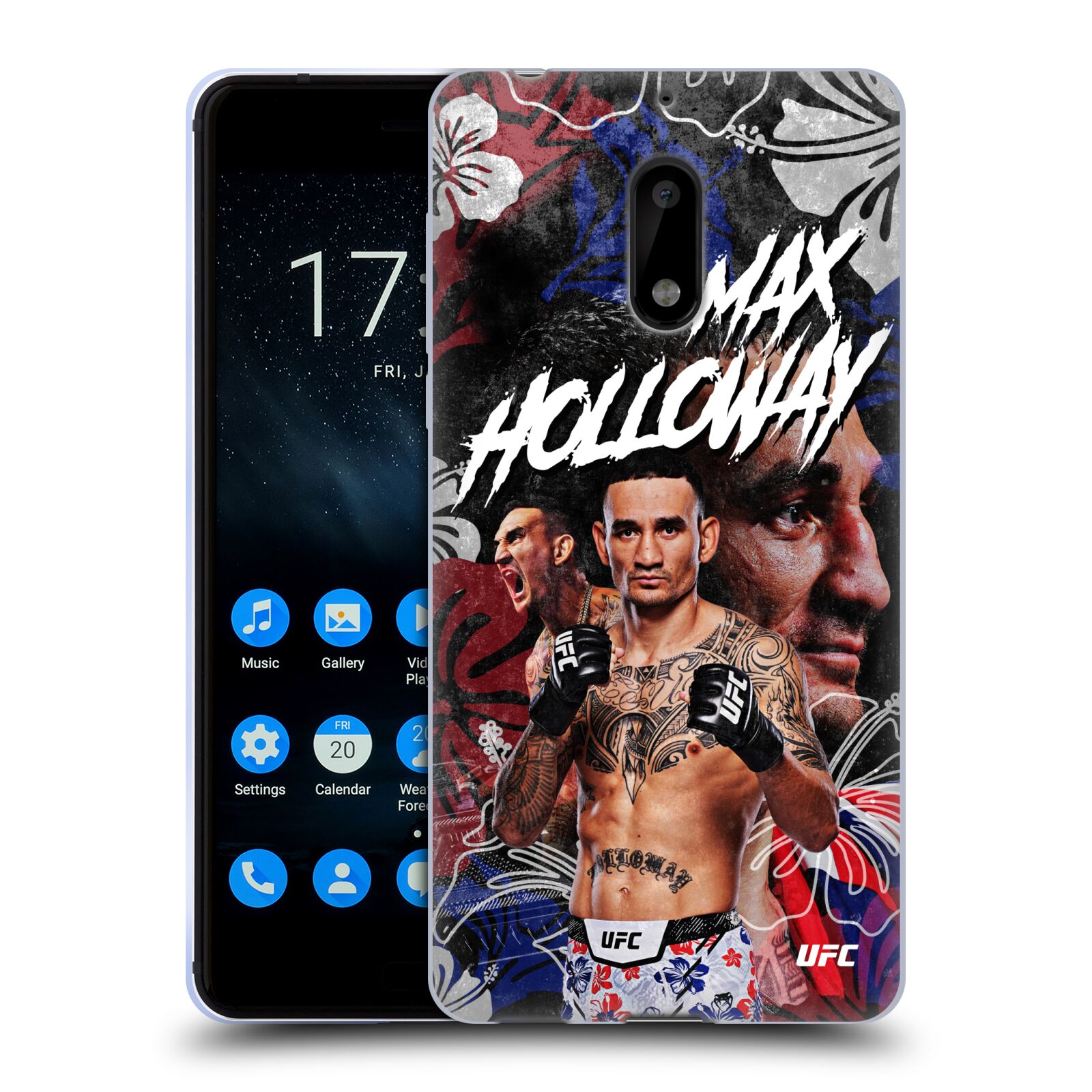 OFFICIAL UFC MAX HOLLOWAY SOFT GEL CASE FOR NOKIA PHONES 1 - 第 8/11 張圖片