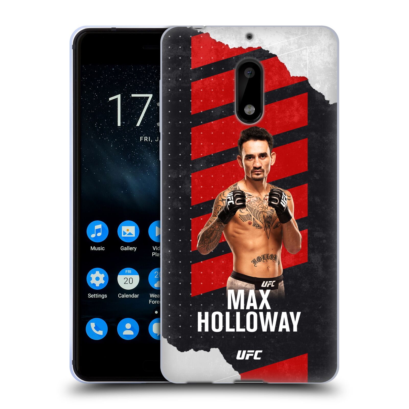 OFFICIAL UFC MAX HOLLOWAY SOFT GEL CASE FOR NOKIA PHONES 1 - 第 9/11 張圖片
