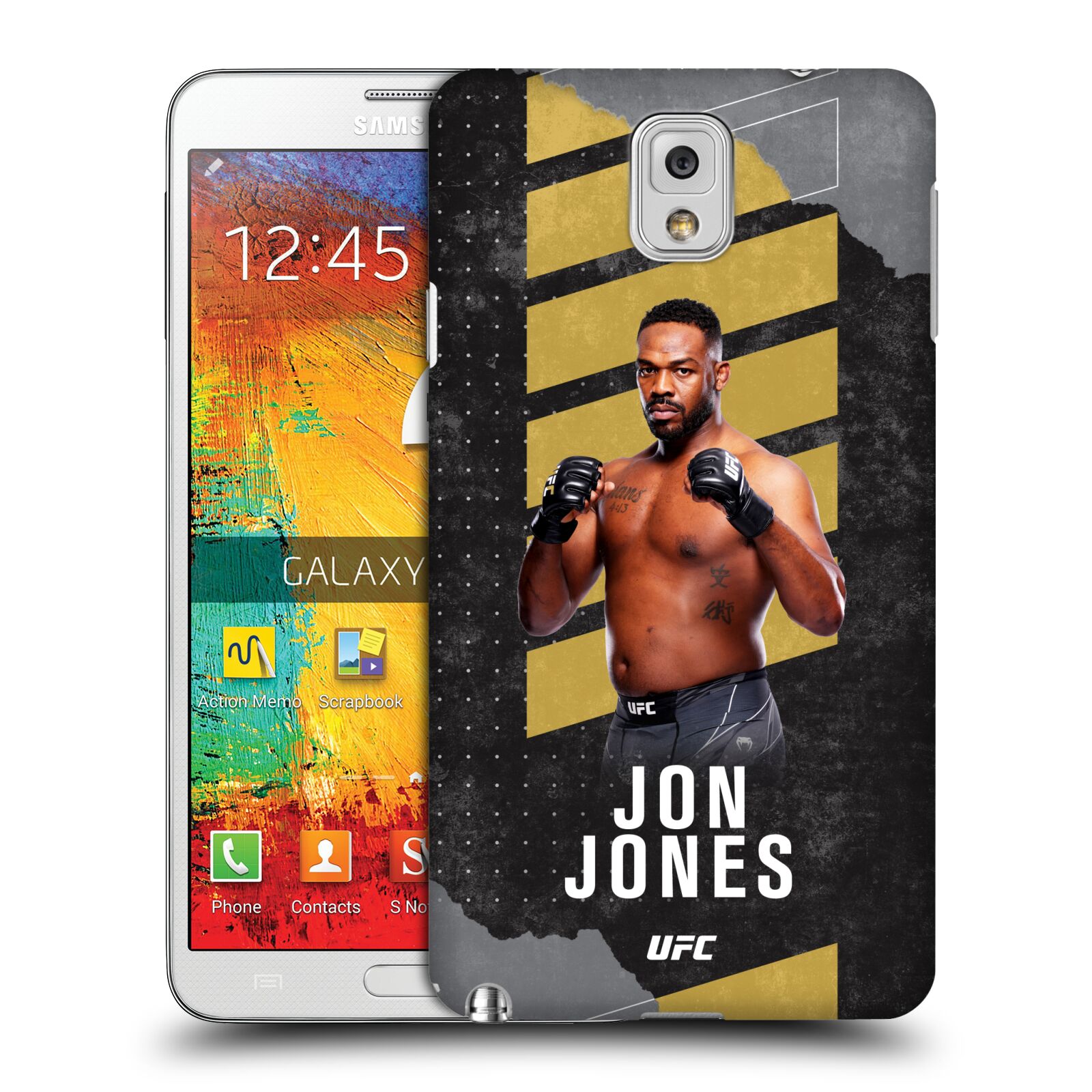 OFFICIAL UFC JON JONES HARD BACK CASE FOR SAMSUNG PHONES 2 - 第 8/12 張圖片