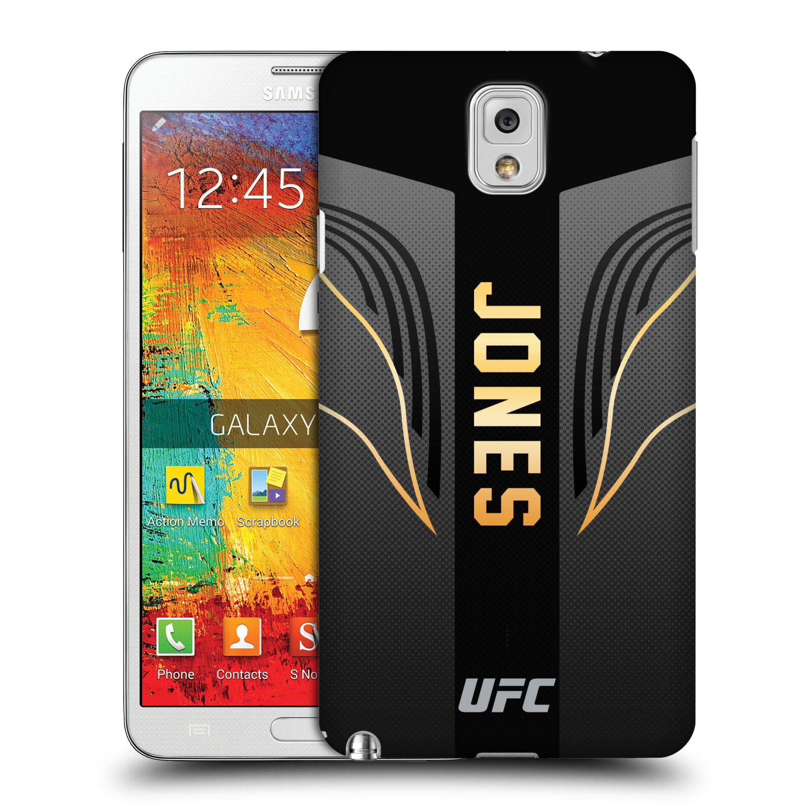 OFFICIAL UFC JON JONES HARD BACK CASE FOR SAMSUNG PHONES 2 - 第 9/12 張圖片