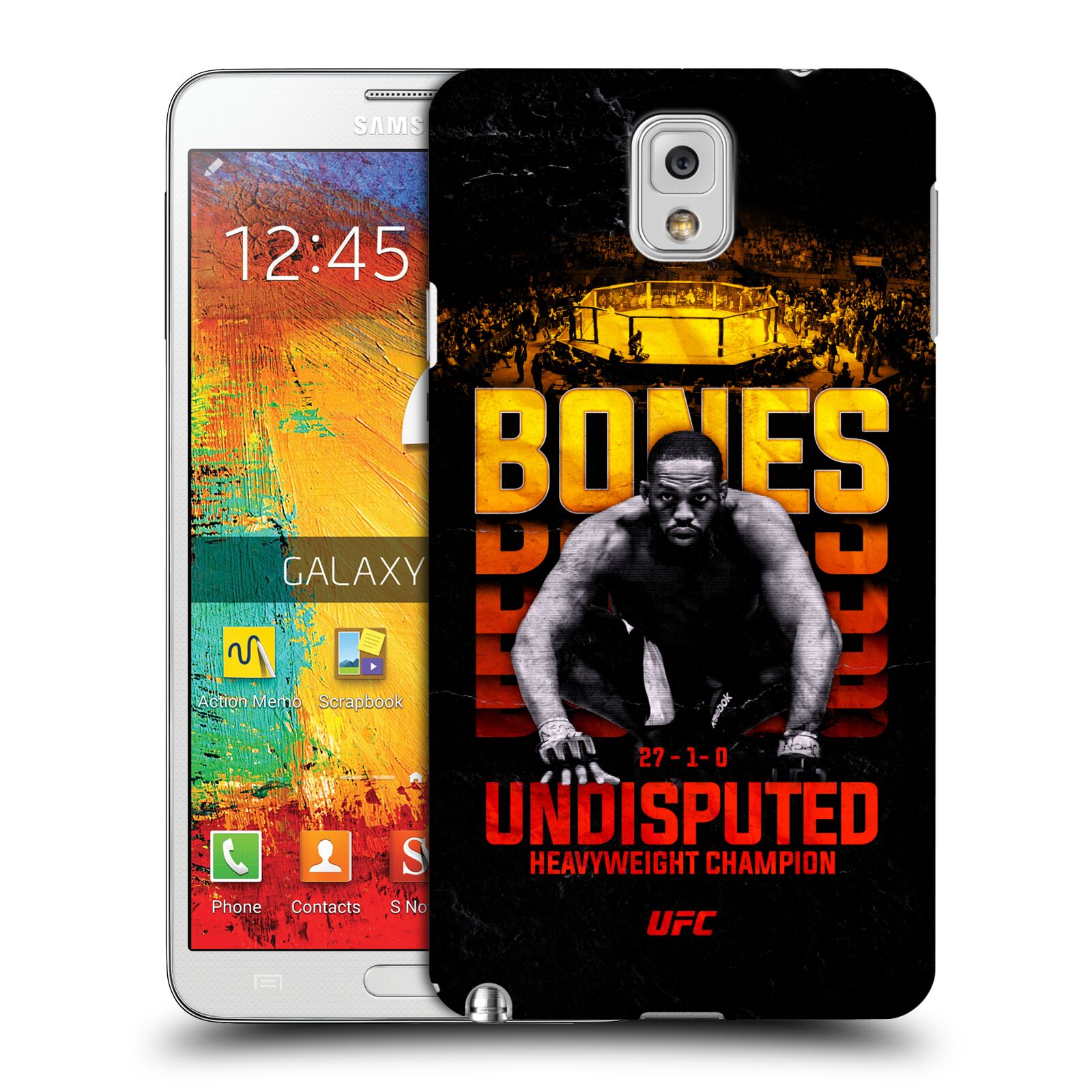 OFFICIAL UFC JON JONES HARD BACK CASE FOR SAMSUNG PHONES 2 - 第 10/12 張圖片