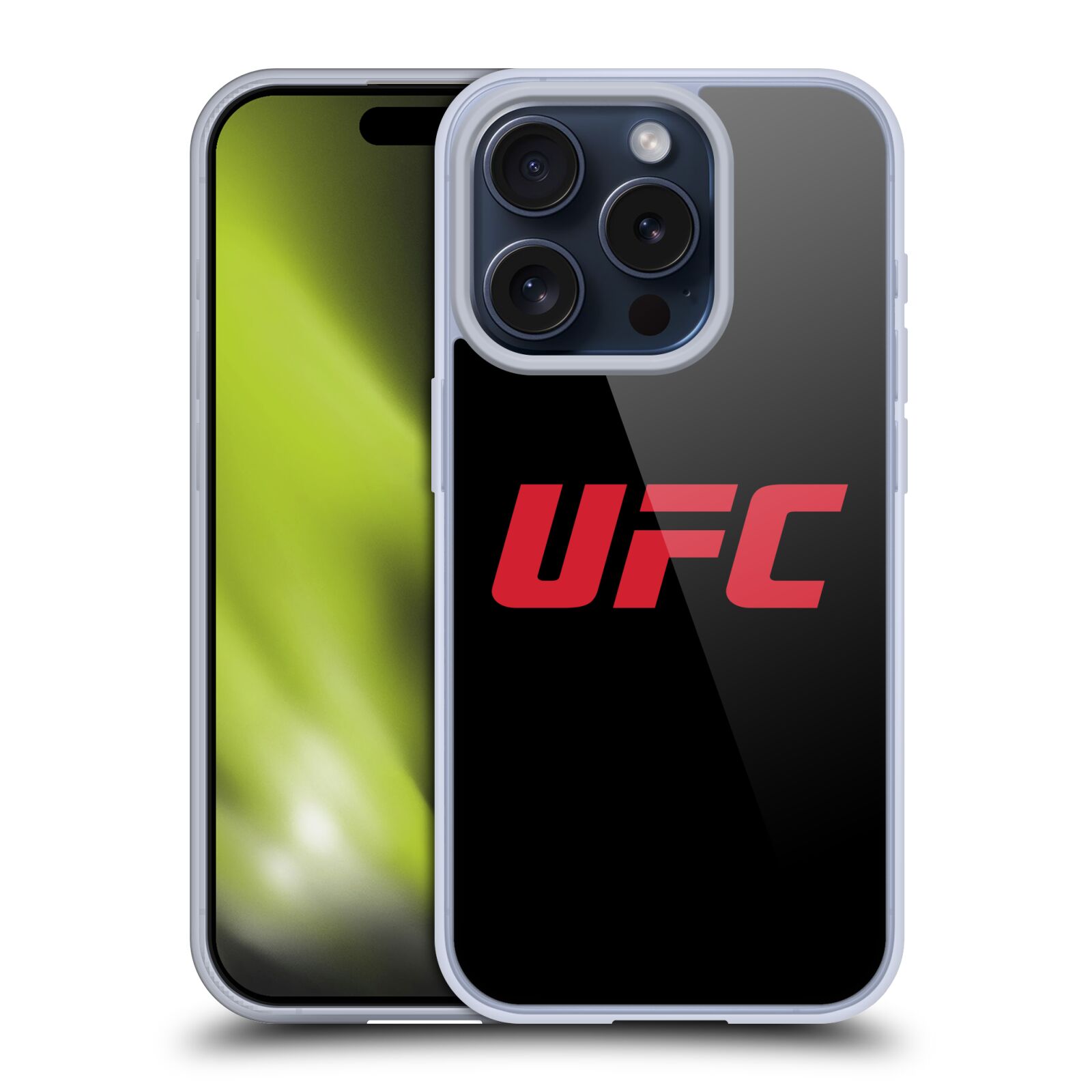 OFFICIAL UFC LOGO SOFT GEL CASE FOR APPLE iPHONE PHONES - Picture 9 of 13