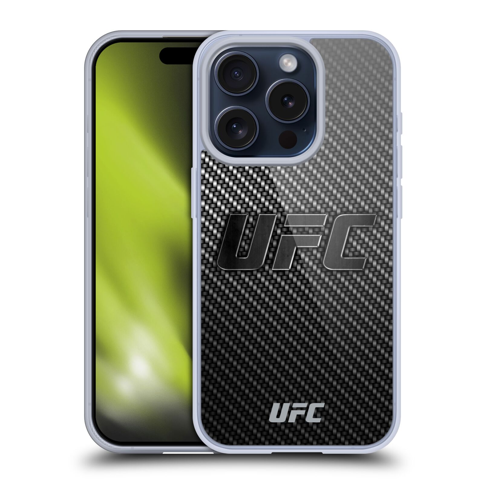 OFFICIAL UFC LOGO SOFT GEL CASE FOR APPLE iPHONE PHONES - Picture 11 of 13