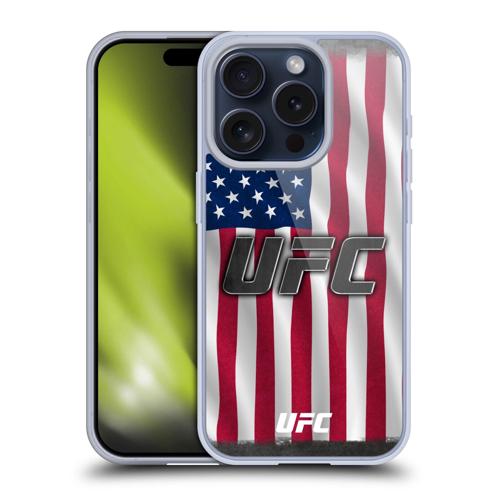 OFFICIAL UFC LOGO SOFT GEL CASE FOR APPLE iPHONE PHONES - Picture 13 of 13