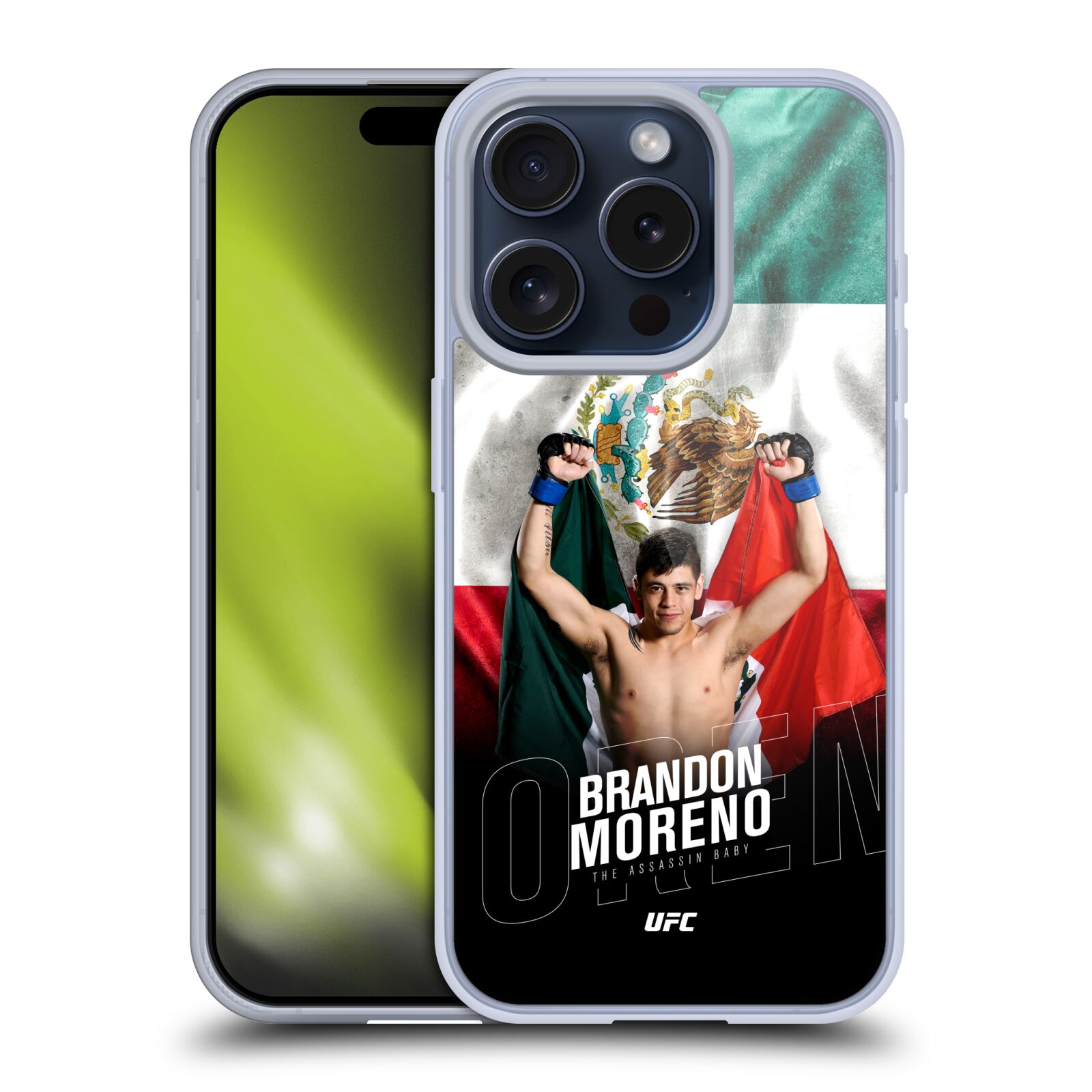 OFFICIAL UFC BRANDON MORENO SOFT GEL CASE FOR APPLE iPHONE PHONES - Picture 11 of 11