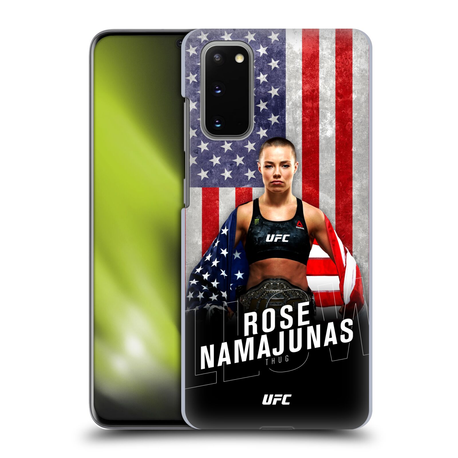 OFFIZIELLE UFC ROSE NAMAJUNAS HARTSCHALENHÜLLE FÜR SAMSUNG-HANDYS 1 - Bild 10 von 10