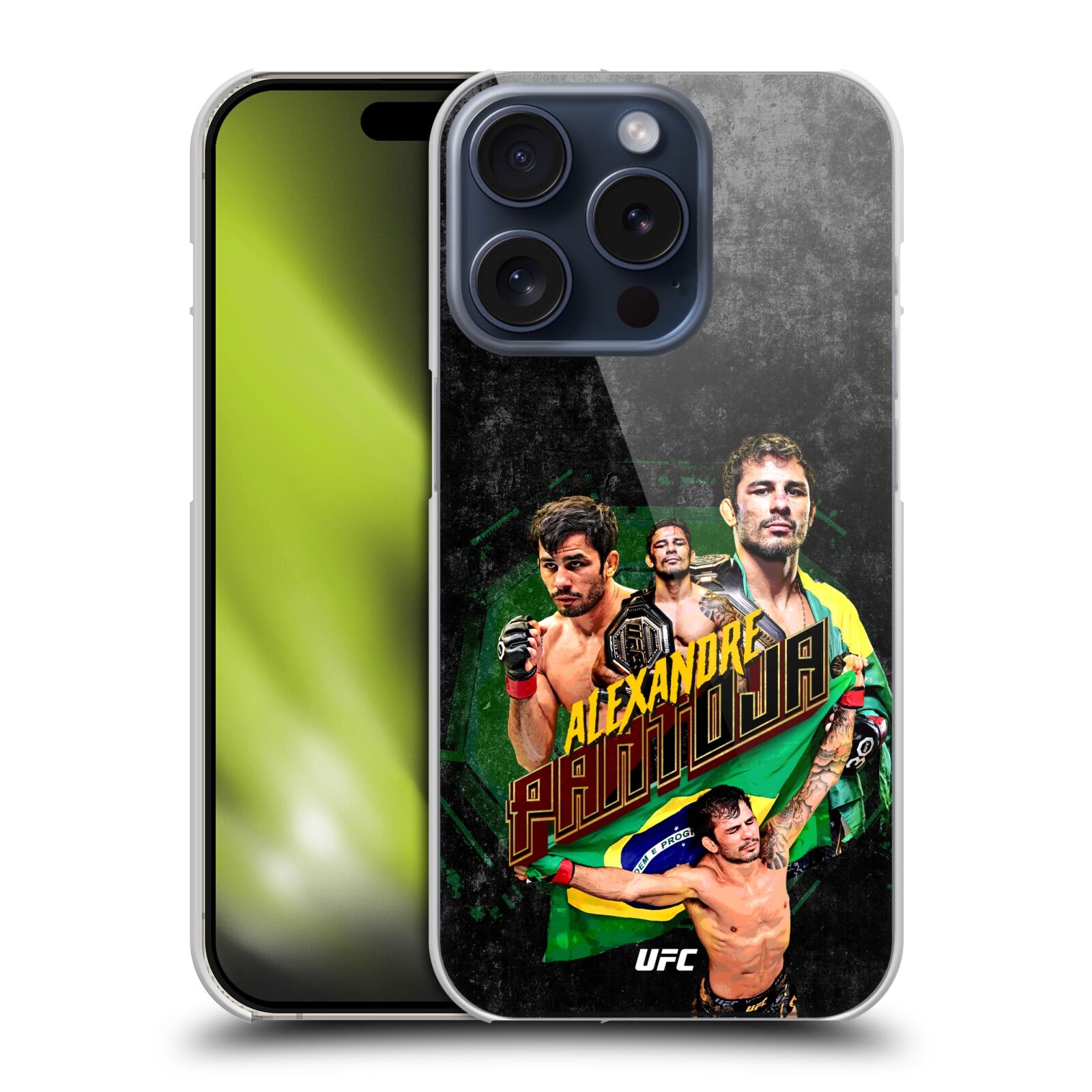 OFFICIAL UFC ALEXANDRE PANTOJA HARD BACK CASE FOR APPLE iPHONE PHONES