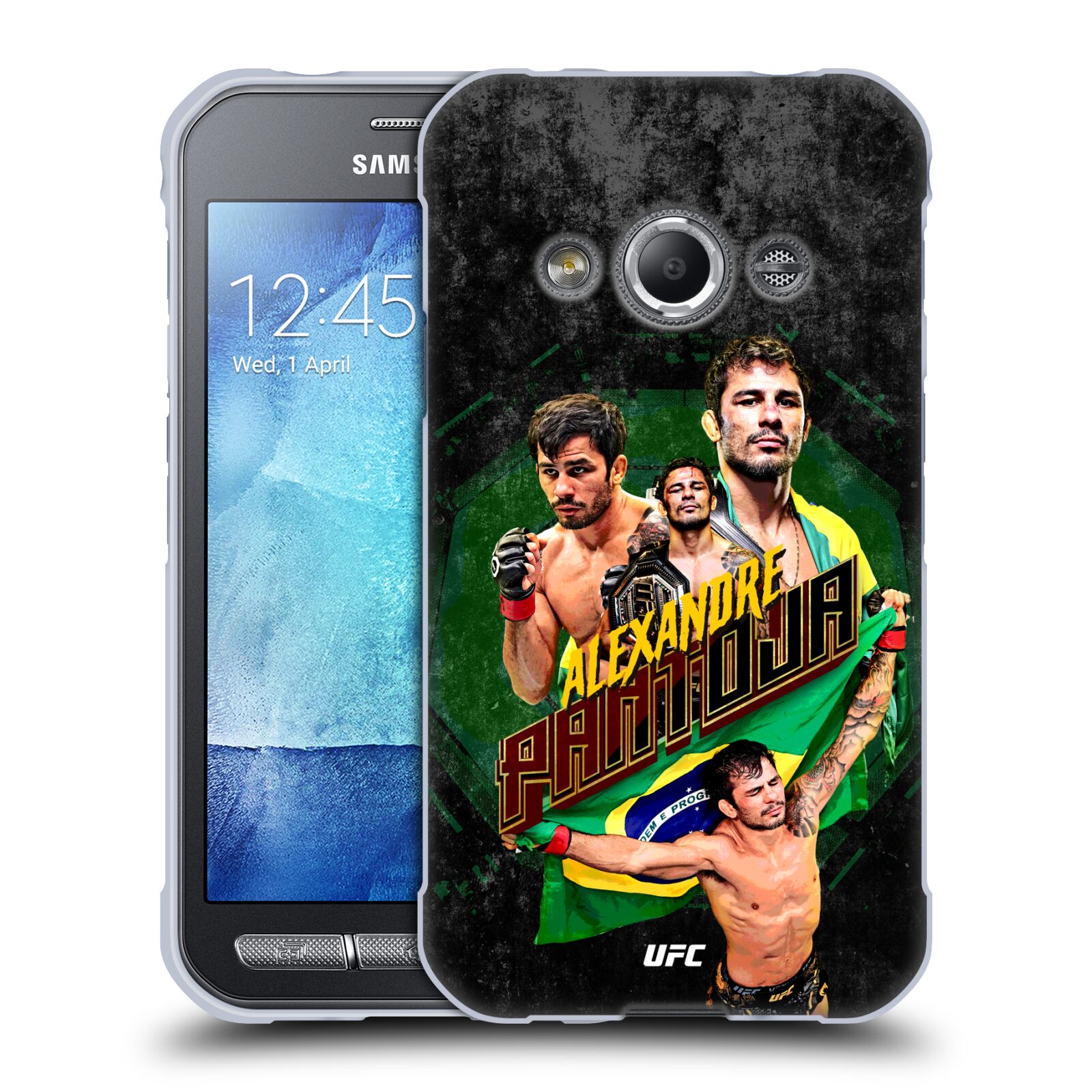 FUNDA OFICIAL DE GEL SUAVE UFC ALEXANDRE PANTOJA PARA TELÉFONOS SAMSUNG 4 - Imagen 9 de 9