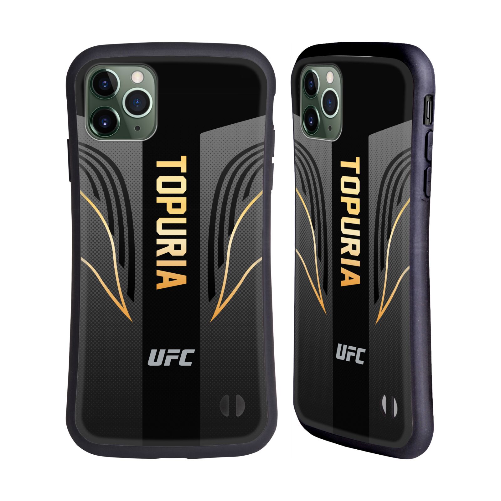 OFFICIAL UFC ILIA TOPURIA HYBRID CASE FOR APPLE iPHONES PHONES