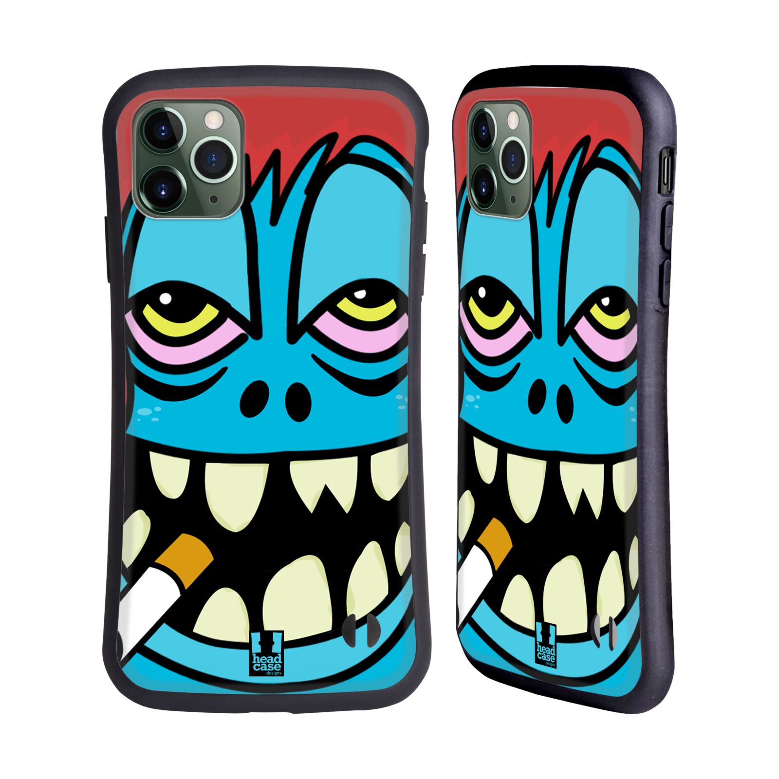 FUNDA HÍBRIDA HEAD CASE DESIGNS CARAS FEAS PARA TELÉFONOS APPLE iPHONES - Imagen 8 de 12