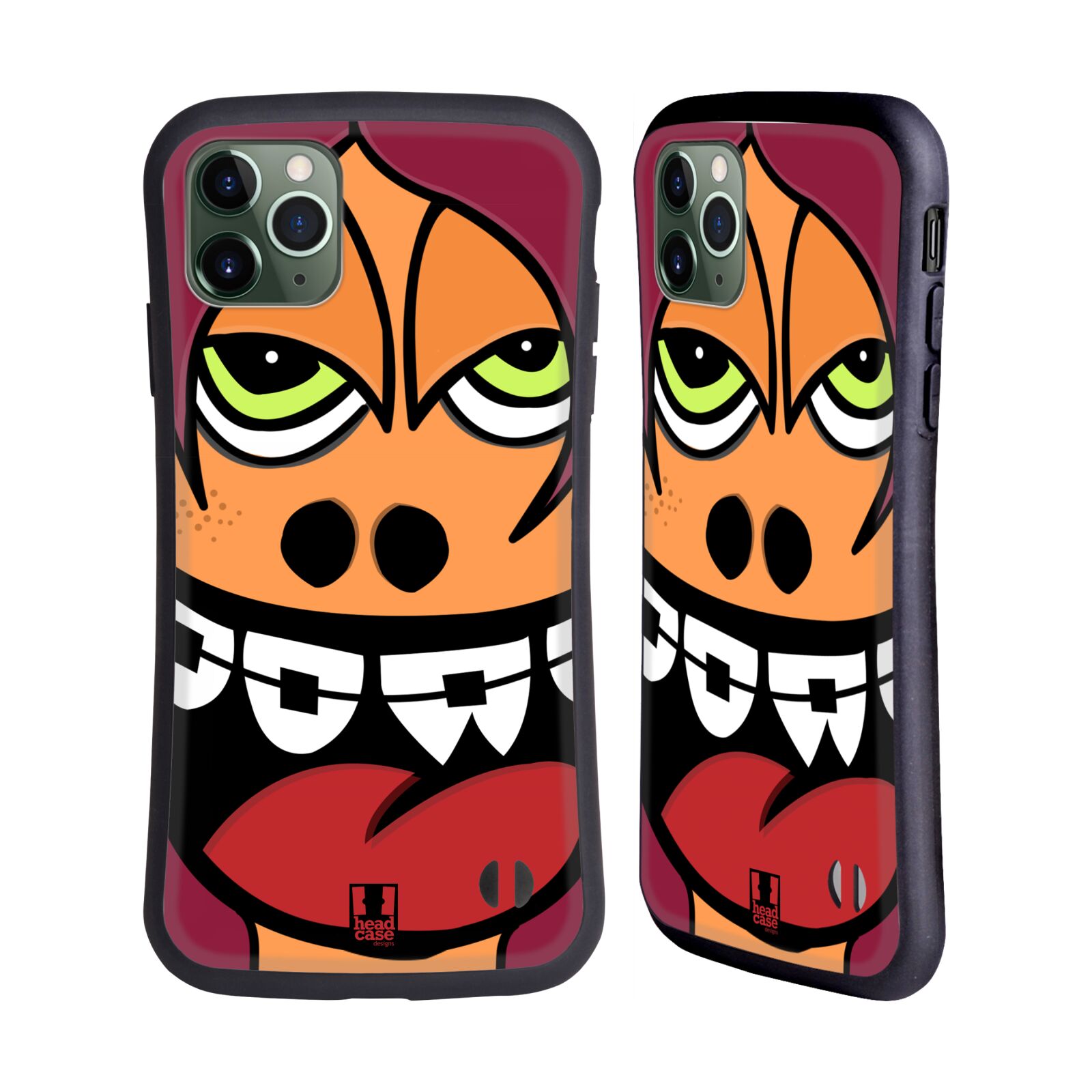 FUNDA HÍBRIDA HEAD CASE DESIGNS CARAS FEAS PARA TELÉFONOS APPLE iPHONES - Imagen 9 de 12