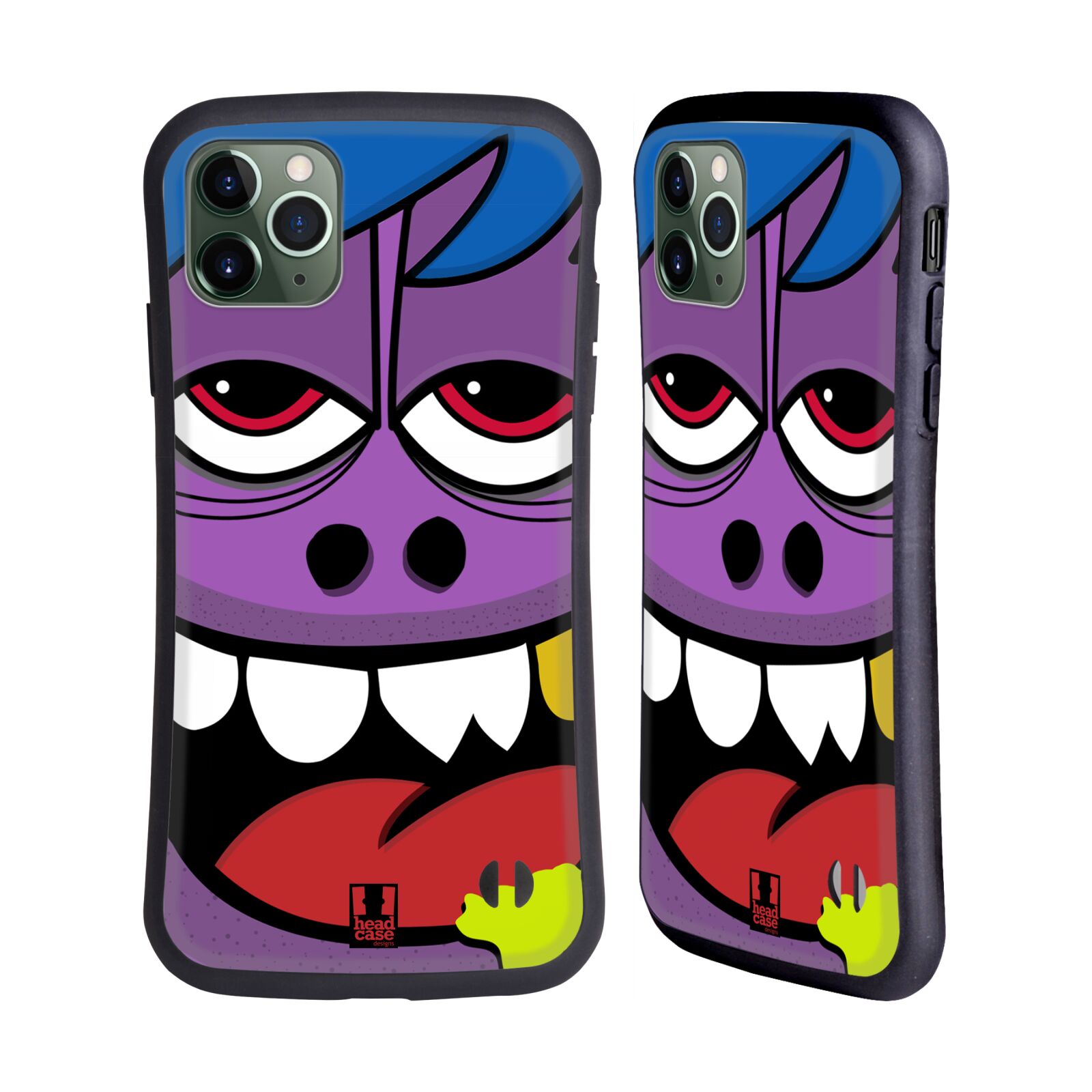 FUNDA HÍBRIDA HEAD CASE DESIGNS CARAS FEAS PARA TELÉFONOS APPLE iPHONES - Imagen 10 de 12