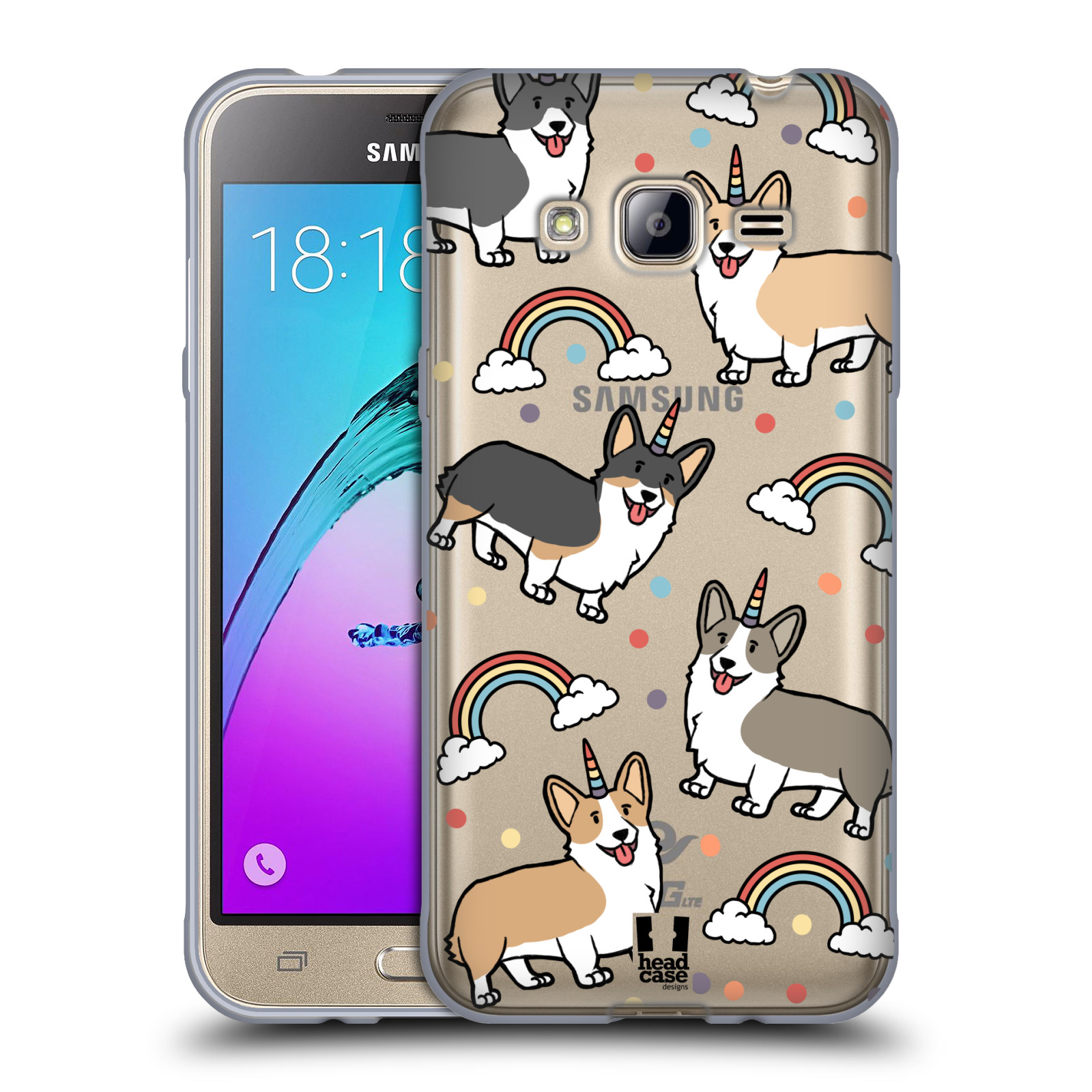 HEAD CASE DESIGNS EINHORN HUND MUSTER SOFT GEL HANDYHÜLLE FÜR SAMSUNG HANDYS 3 - Bild 11 von 12