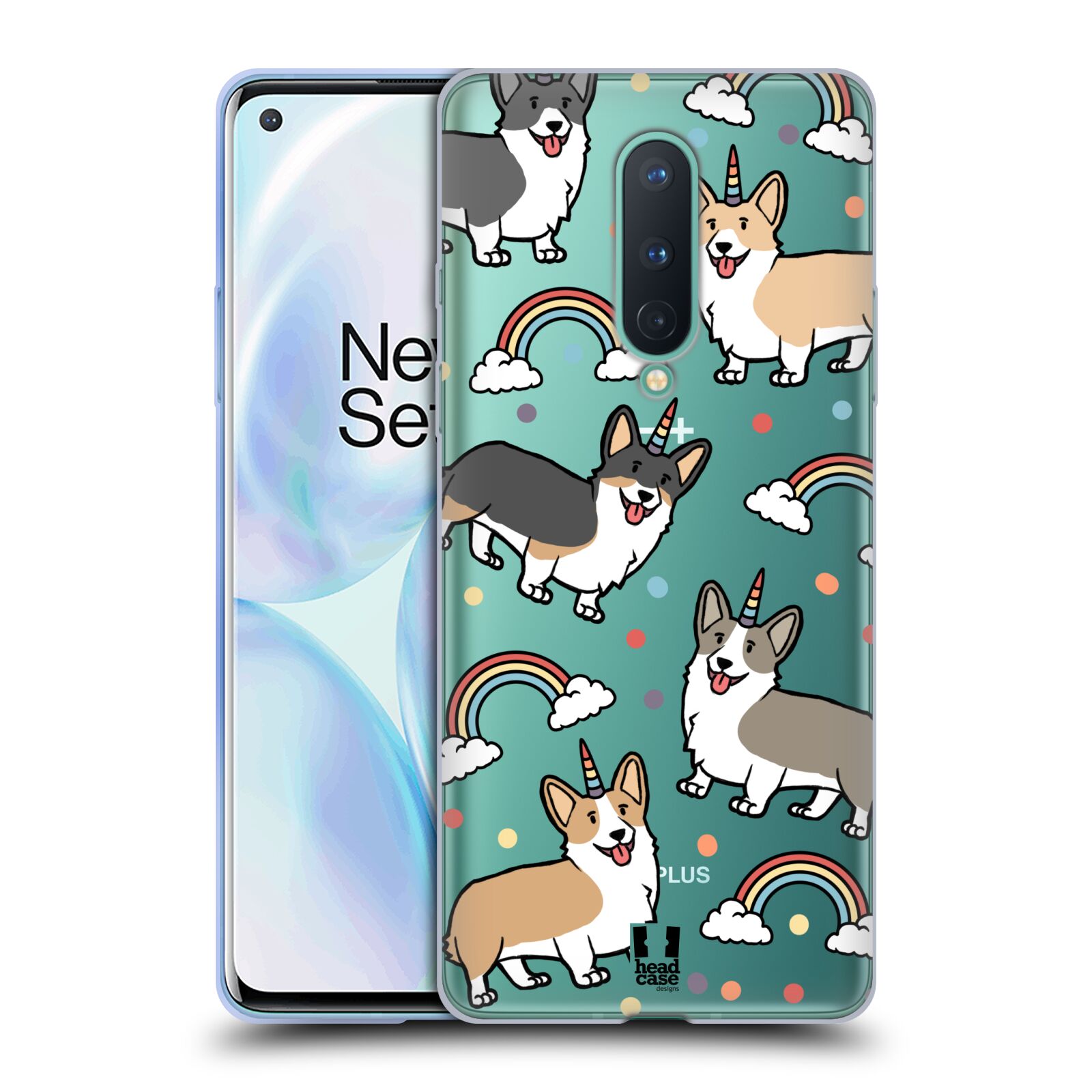 FUNDA HEAD CASE DESIGNS CON DIBUJO DE PERRO UNICORNIO FUNDA DE GEL SUAVE PARA TELÉFONO GOOGLE ONEPLUS - Imagen 8 de 12