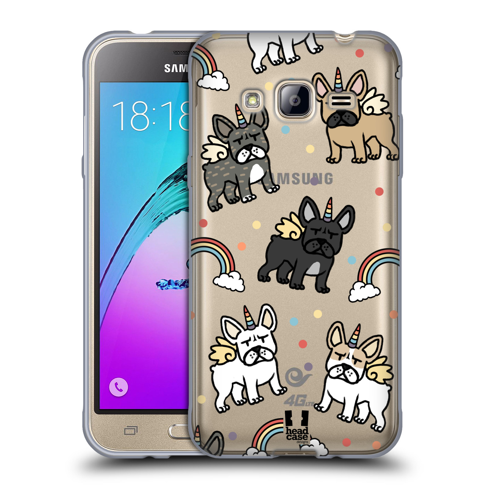 HEAD CASE DESIGNS EINHORN HUND MUSTER SOFT GEL HANDYHÜLLE FÜR SAMSUNG HANDYS 3 - Bild 9 von 12
