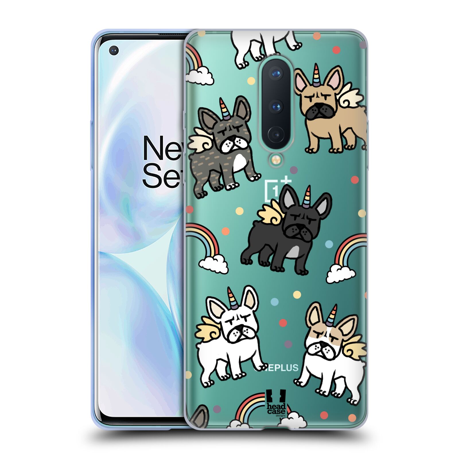 FUNDA HEAD CASE DESIGNS CON DIBUJO DE PERRO UNICORNIO FUNDA DE GEL SUAVE PARA TELÉFONO GOOGLE ONEPLUS - Imagen 9 de 12