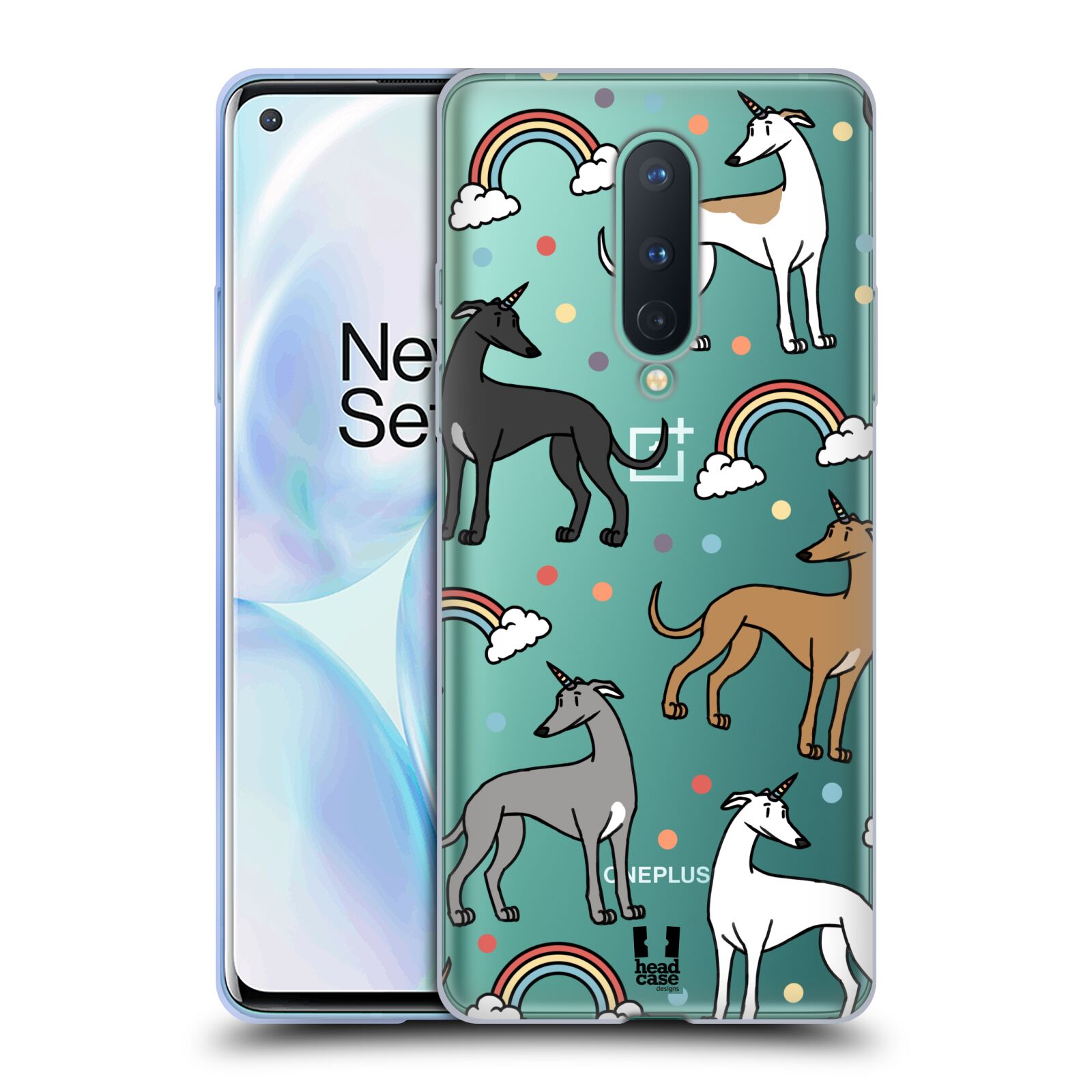 FUNDA HEAD CASE DESIGNS CON DIBUJO DE PERRO UNICORNIO FUNDA DE GEL SUAVE PARA TELÉFONO GOOGLE ONEPLUS - Imagen 10 de 12