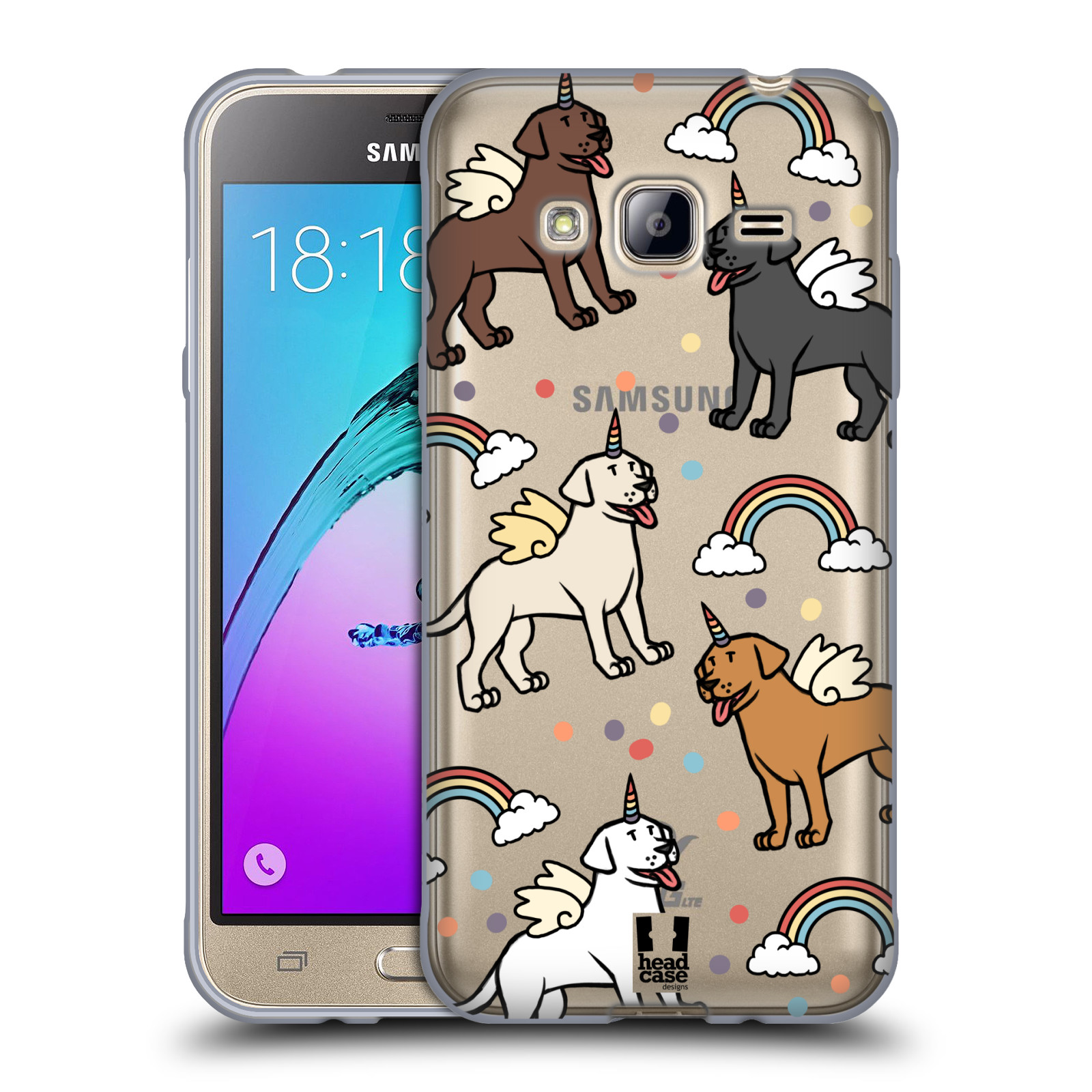 HEAD CASE DESIGNS EINHORN HUND MUSTER SOFT GEL HANDYHÜLLE FÜR SAMSUNG HANDYS 3 - Bild 10 von 12