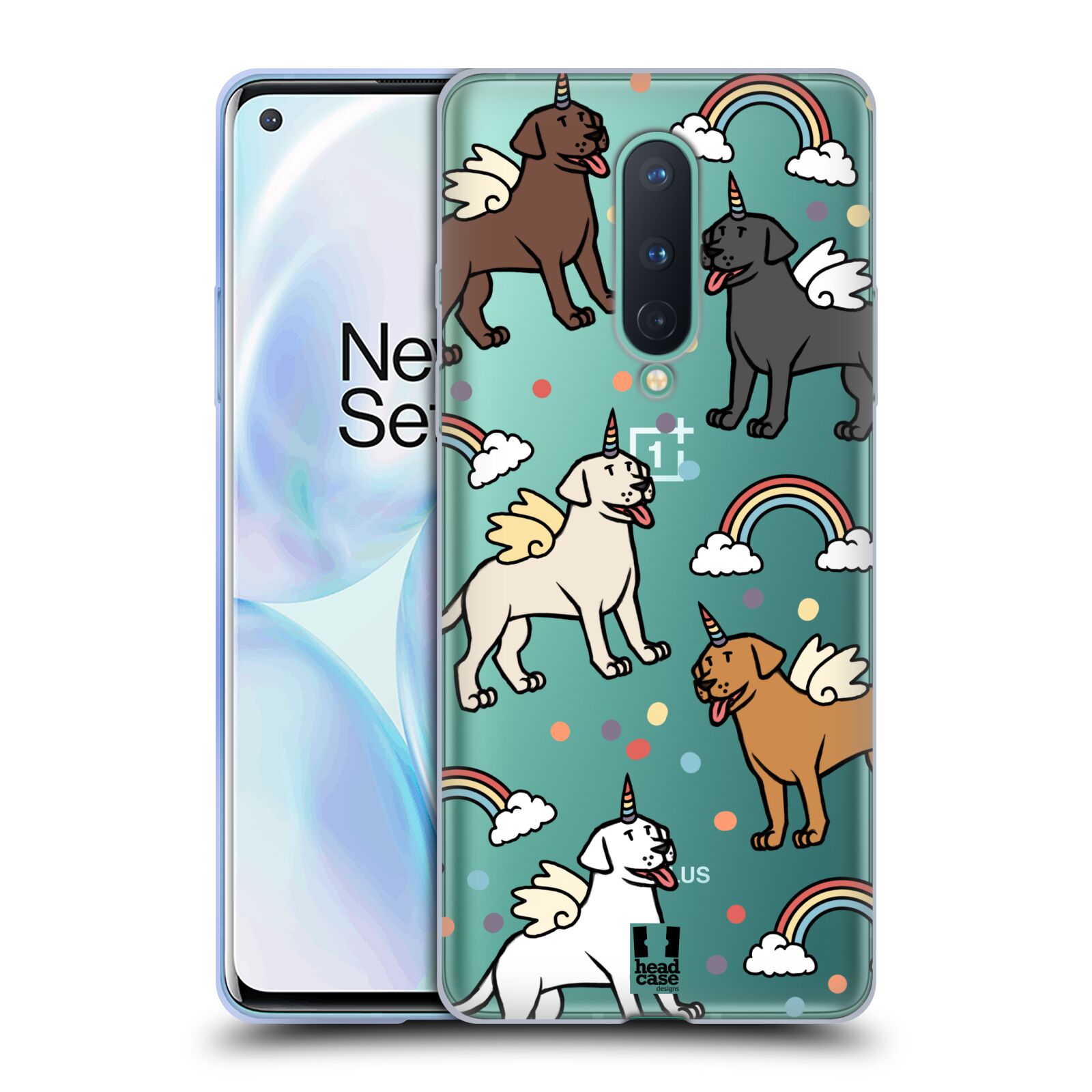 FUNDA HEAD CASE DESIGNS CON DIBUJO DE PERRO UNICORNIO FUNDA DE GEL SUAVE PARA TELÉFONO GOOGLE ONEPLUS - Imagen 11 de 12